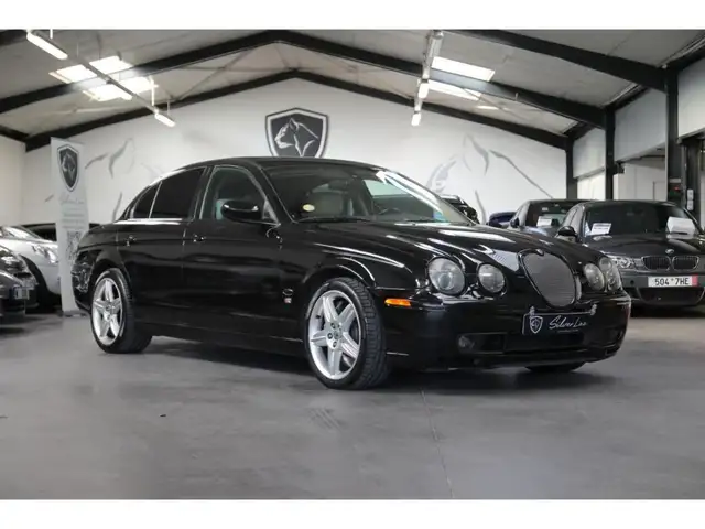 Jaguar S-Type R 4.2i V8 406 Suralimenté BVA / CG FRANCAISE / HISTORIQUE / FAIBLE KIL