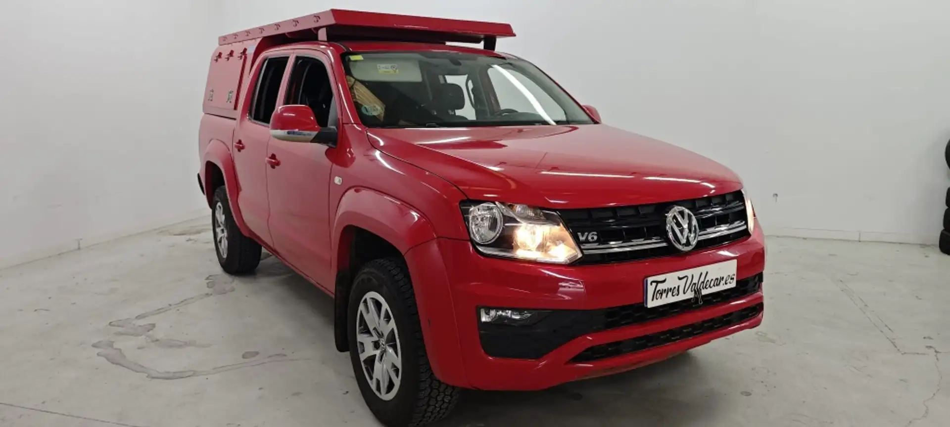 Volkswagen Amarok 3.0TDI Trendline Connectable 120kW Rojo - 1