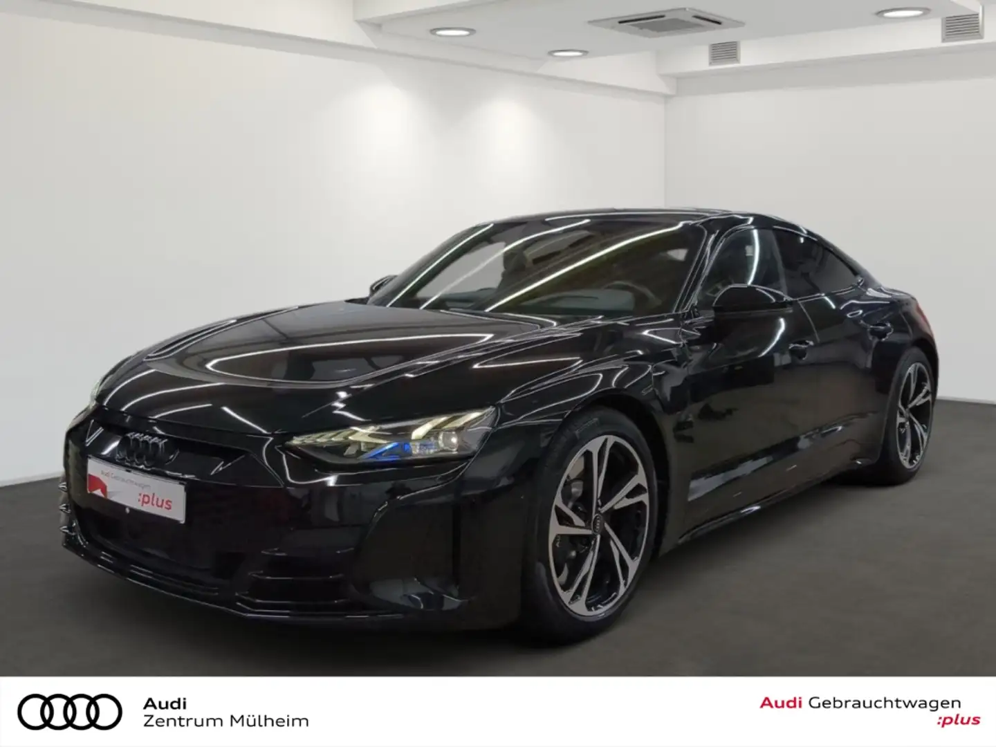 Audi e-tron GT quattro Navi Pano LED Leder Head up Schwarz - 1