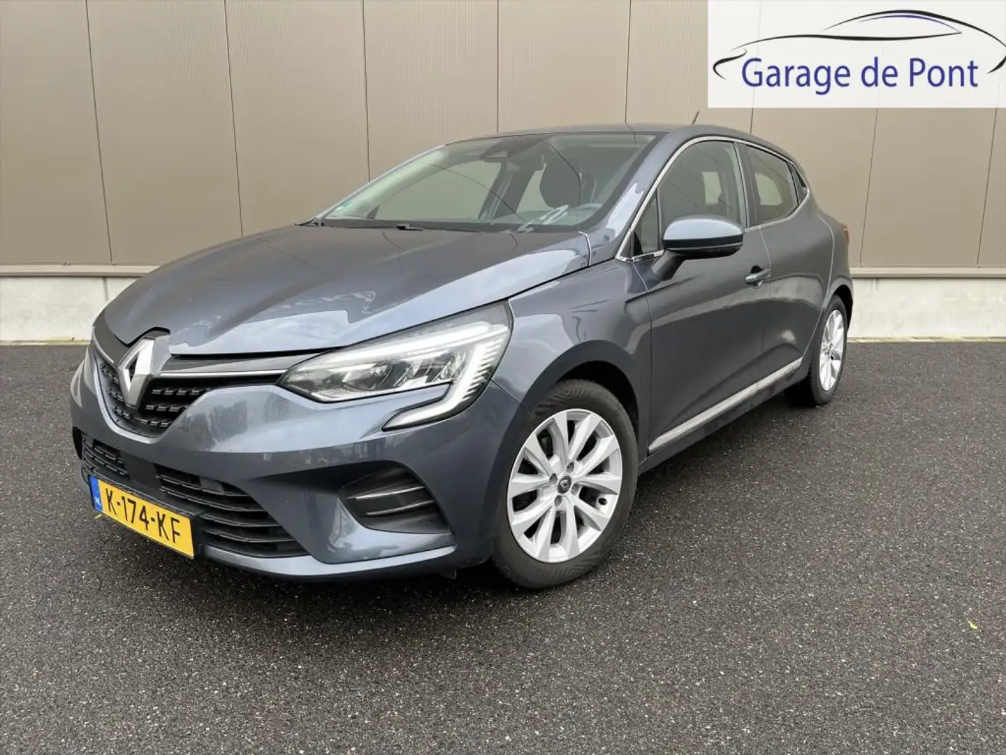 Renault Clio 1.0 TCe Bi-Fuel Intens nieuwstaat! Gris - 1
