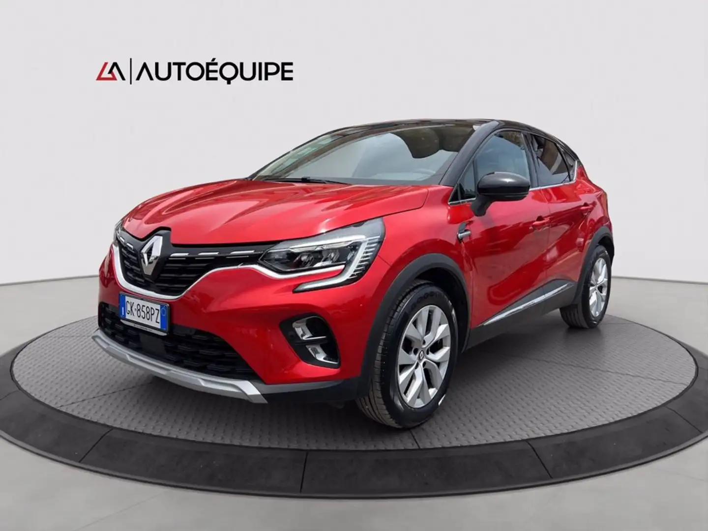 Renault Captur 1.0 tce Intens Gpl 100cv my21 Rood - 1