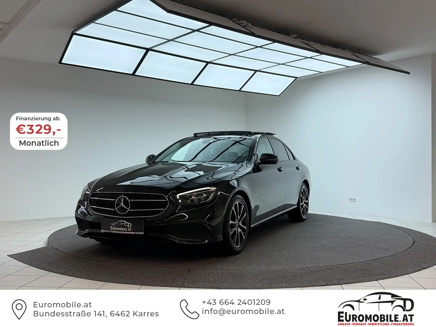 Mercedes-Benz E 220 d PANO*360*AMBIENTE*SHZ*NIGHT-PAKET*BURMESTER*LED* Schwarz - 1
