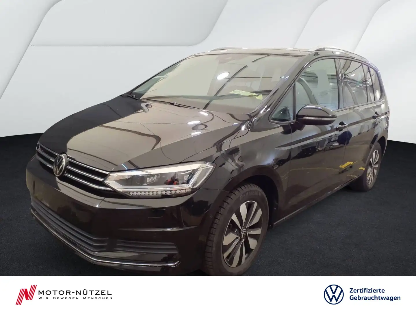 Volkswagen Touran 1.5 TSI DSG GOAL MATRIX+NAVI+AHK+ACC+7SI Schwarz - 1