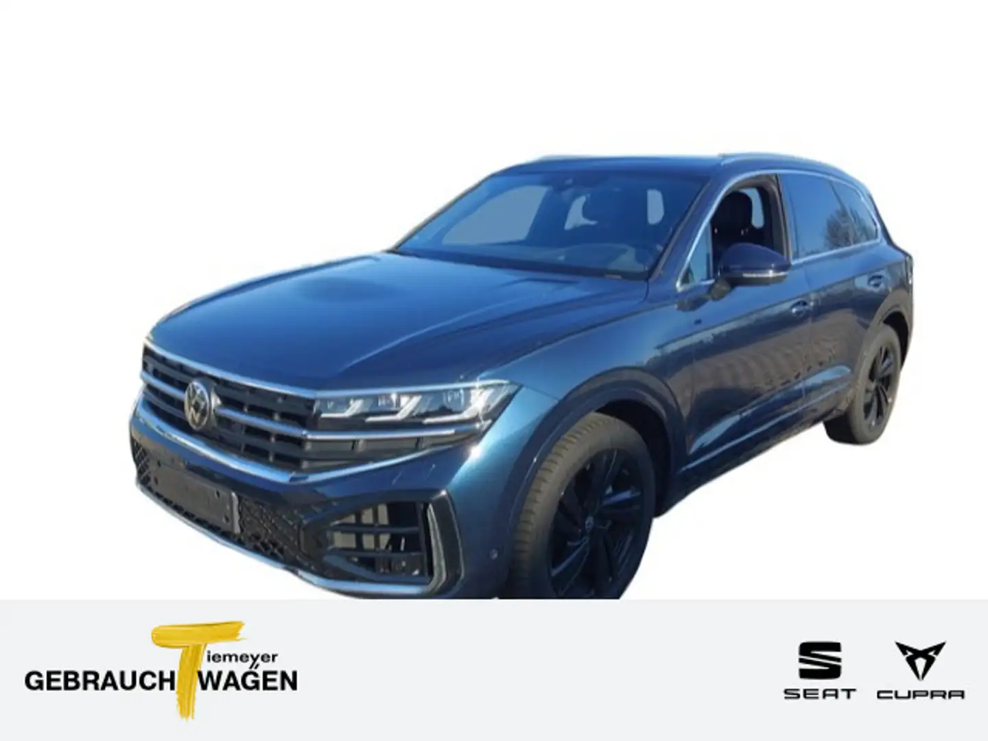 Volkswagen Touareg 3.0 TSI 4M R-LINE LUFT PANO LEDER AHK Blau - 1