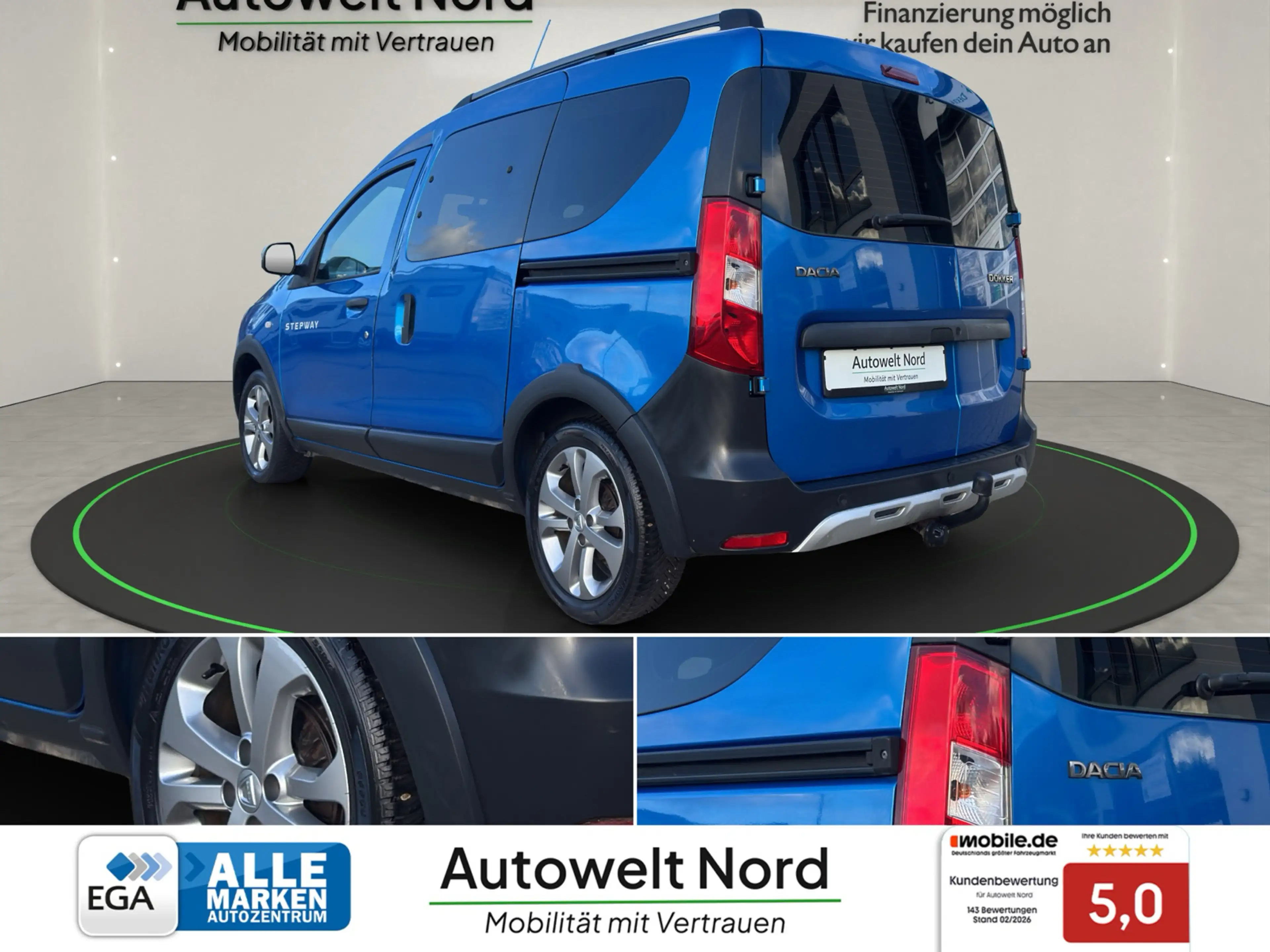 Dacia Dokker Stepway Celebration~SHZ~NAVIGATION~TEMPOM~R-KAMERA — photo 8