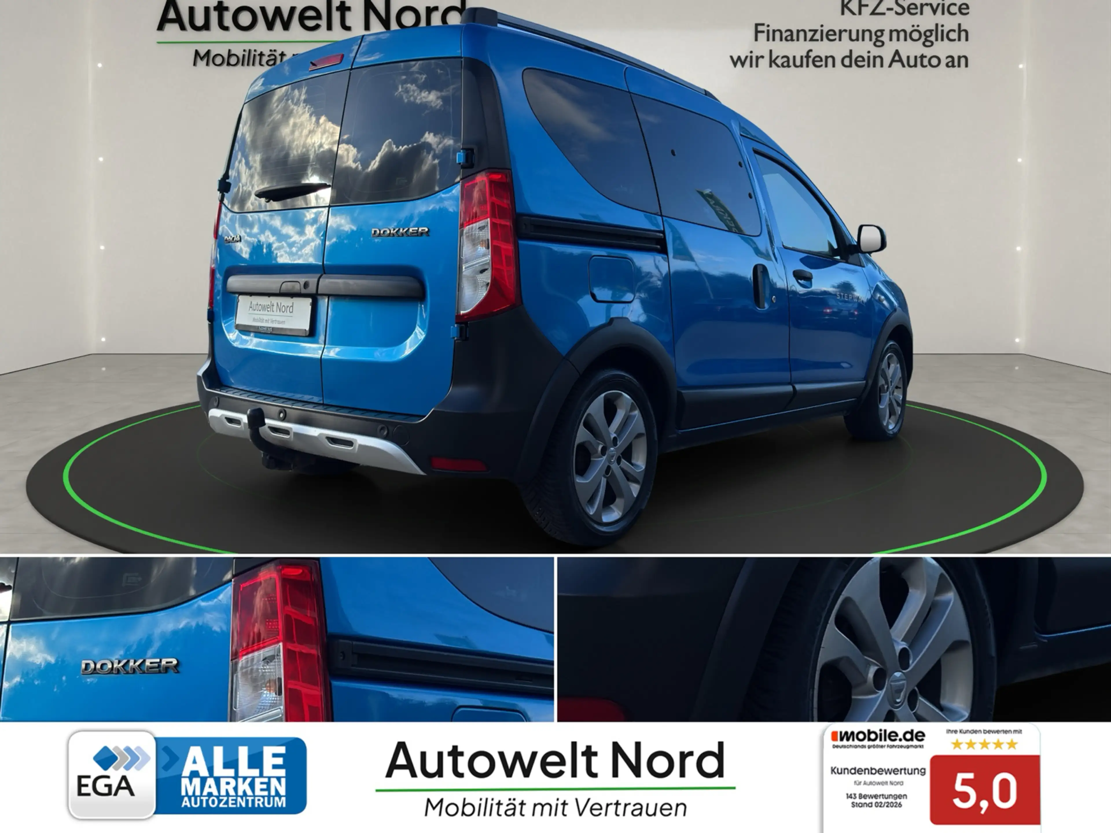 Dacia Dokker Stepway Celebration~SHZ~NAVIGATION~TEMPOM~R-KAMERA — photo 5