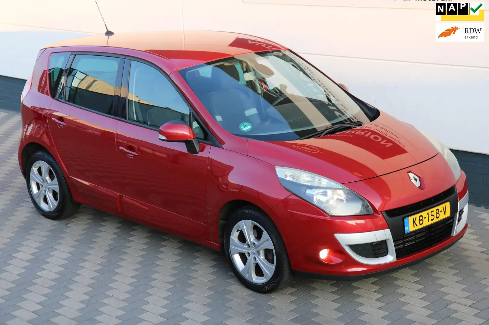 Renault Scenic 1.4 TCE Dynamique Navi Cruise Keyless Airco !! Rot - 1