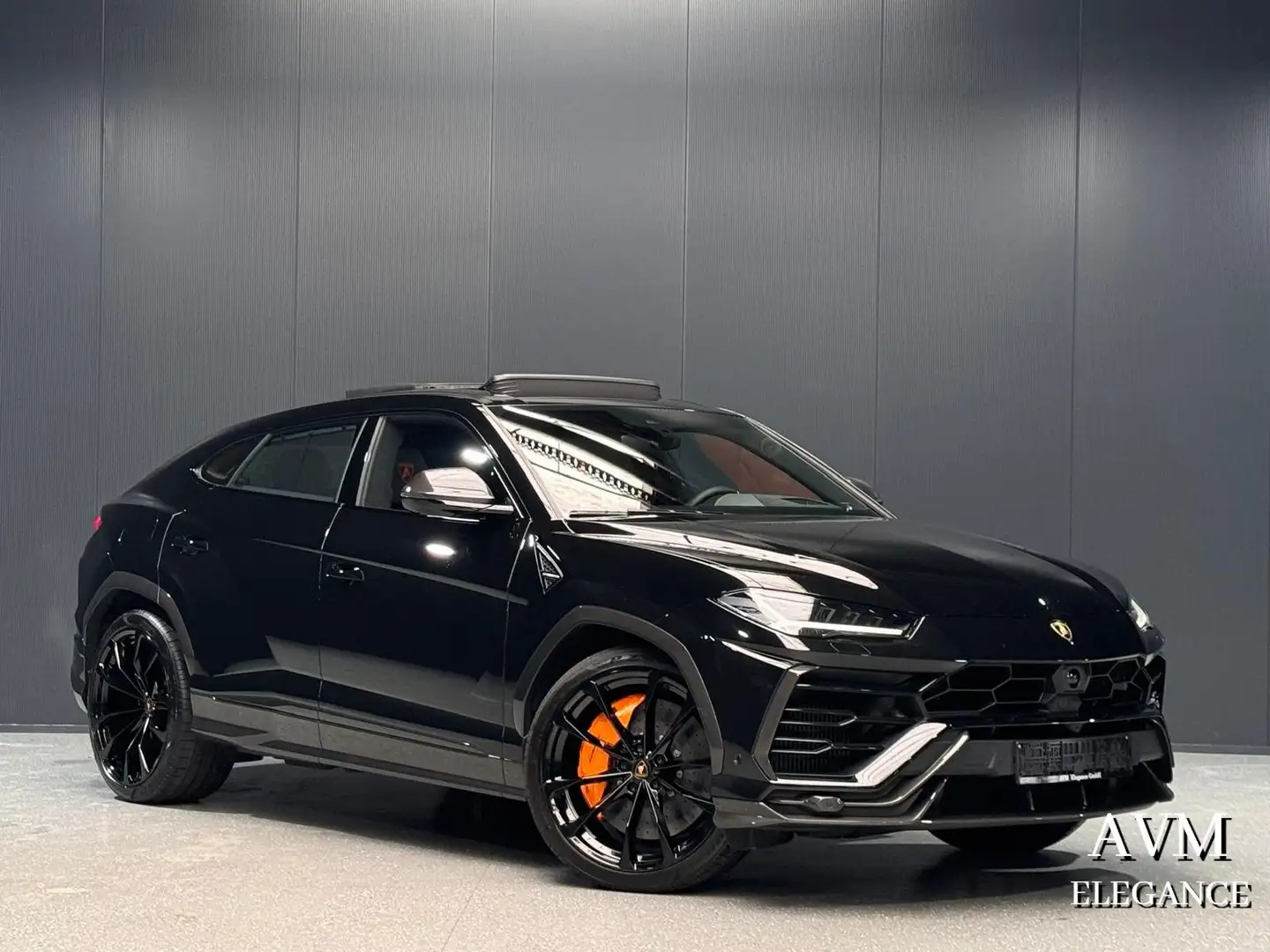 Lamborghini Urus 4.0 V8 2023*CARBON PACK*ORANGE INT*MASSAGE*B&O*HUD Schwarz - 2