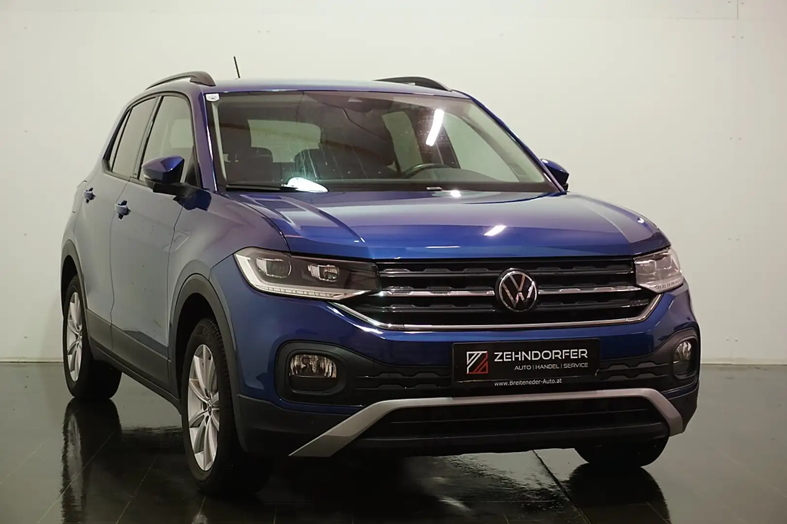 Volkswagen T-Cross 1,0 TSI Life / LED / Einparkhilfe / Pickerl neu Blau - 1