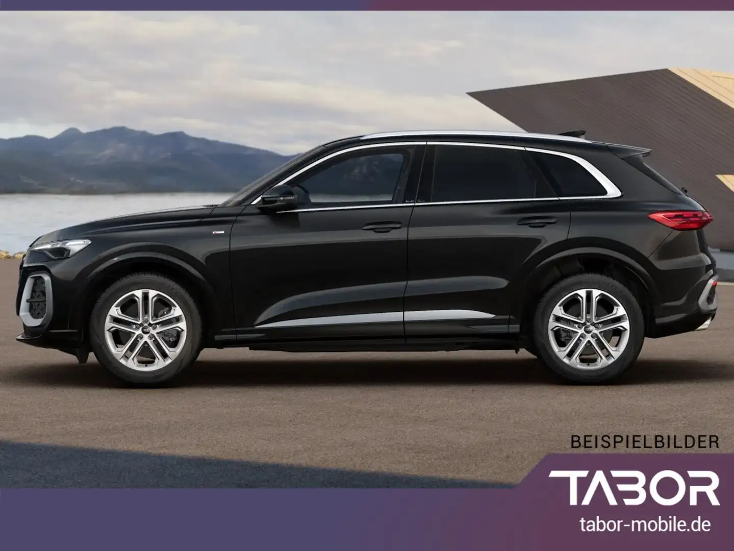 Audi Q5 TDI 204 S line neues Modell Tech+ Pano PrivG Schwarz - 2