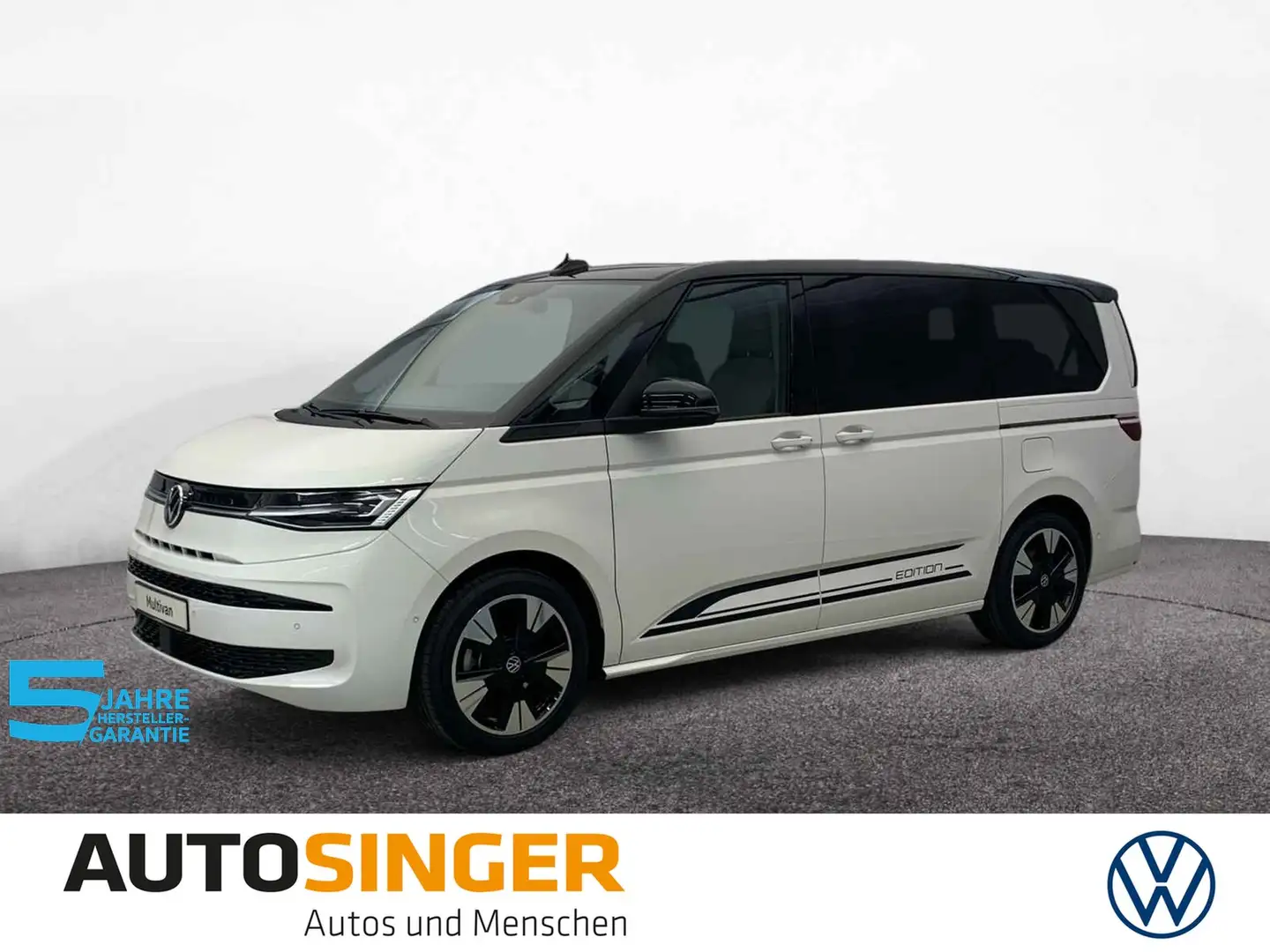 Volkswagen T7 Multivan EDITION TSI LANG LÜ *ELEK.TÜR*STDHZ* Weiß - 1