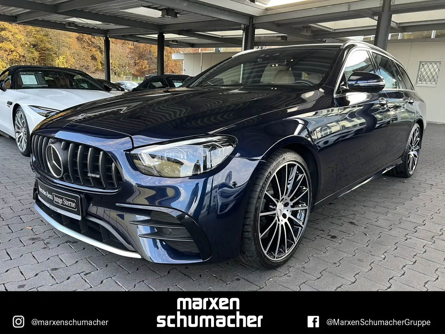 Mercedes-Benz E 53 AMG AMG E 53 4M+ T Burm+360°+Multibeam+Distro+Memory Blau - 1
