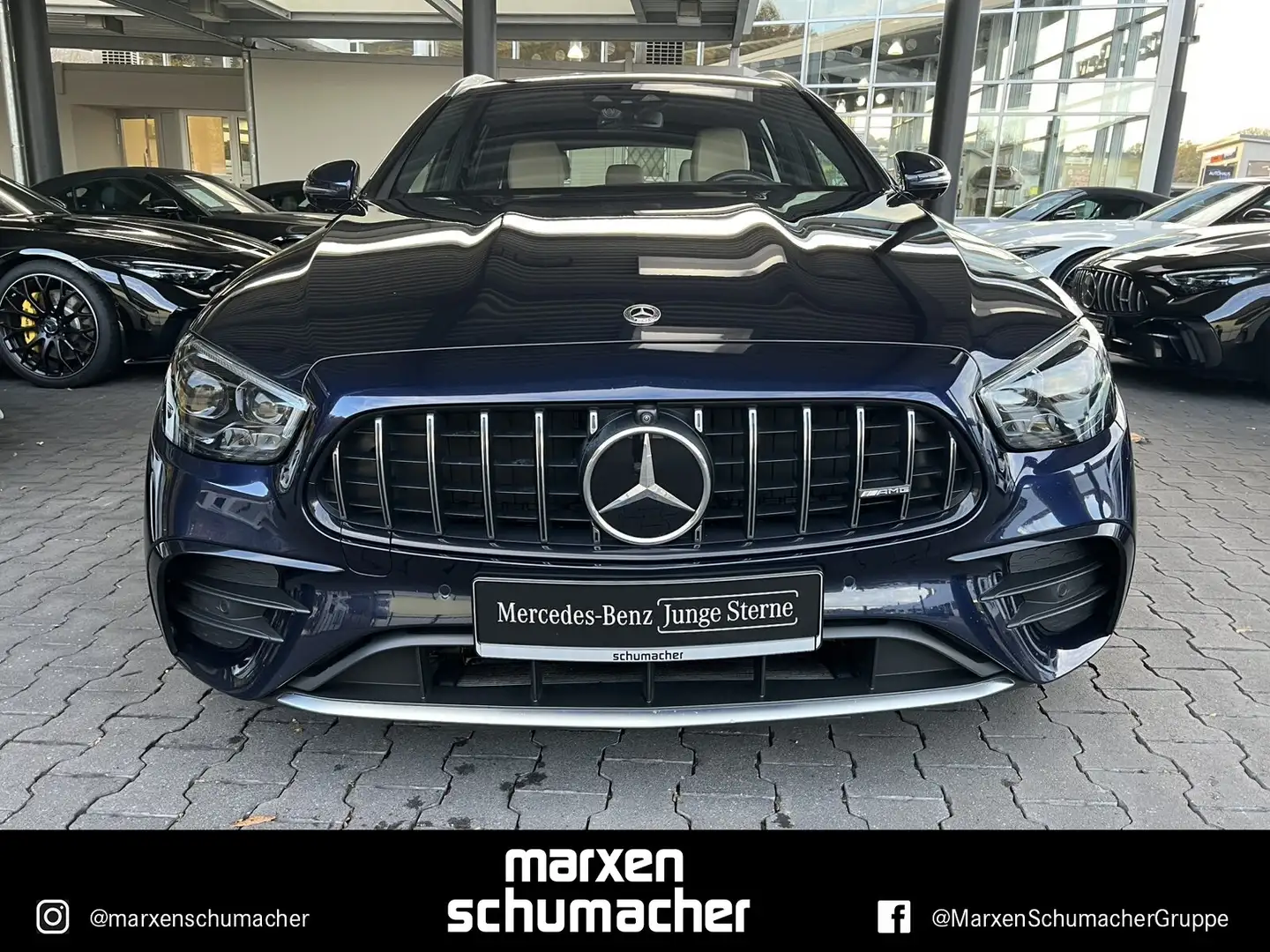 Mercedes-Benz E 53 AMG AMG E 53 4M+ T Burm+360°+Multibeam+Distro+Memory Blau - 2