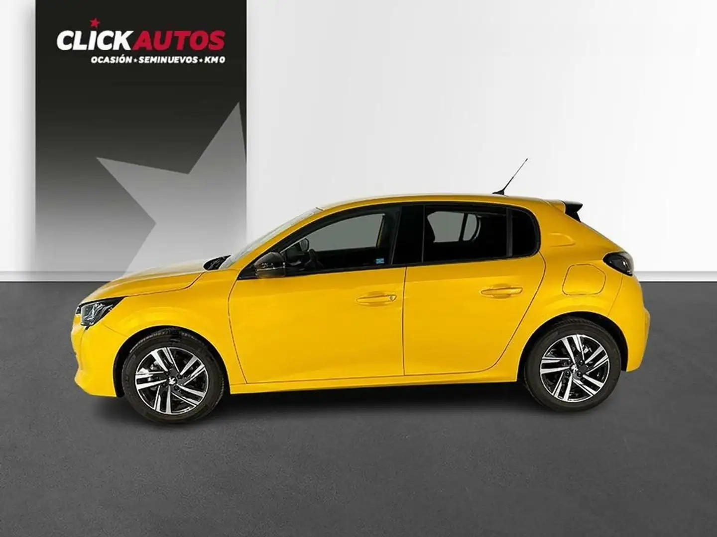 Peugeot 208 1.2 Puretech 100CV Allure Jaune - 2