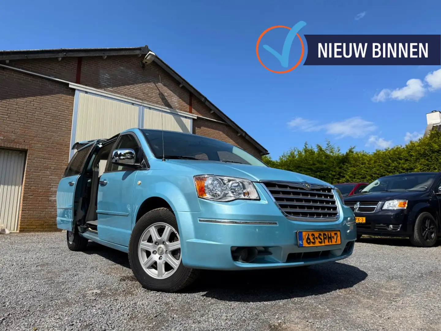 Chrysler Grand Voyager 3.8 V6 LIMITED ANDROID/APPLE-CARPLAY 3xTV/DVD/BLUE Azul - 1