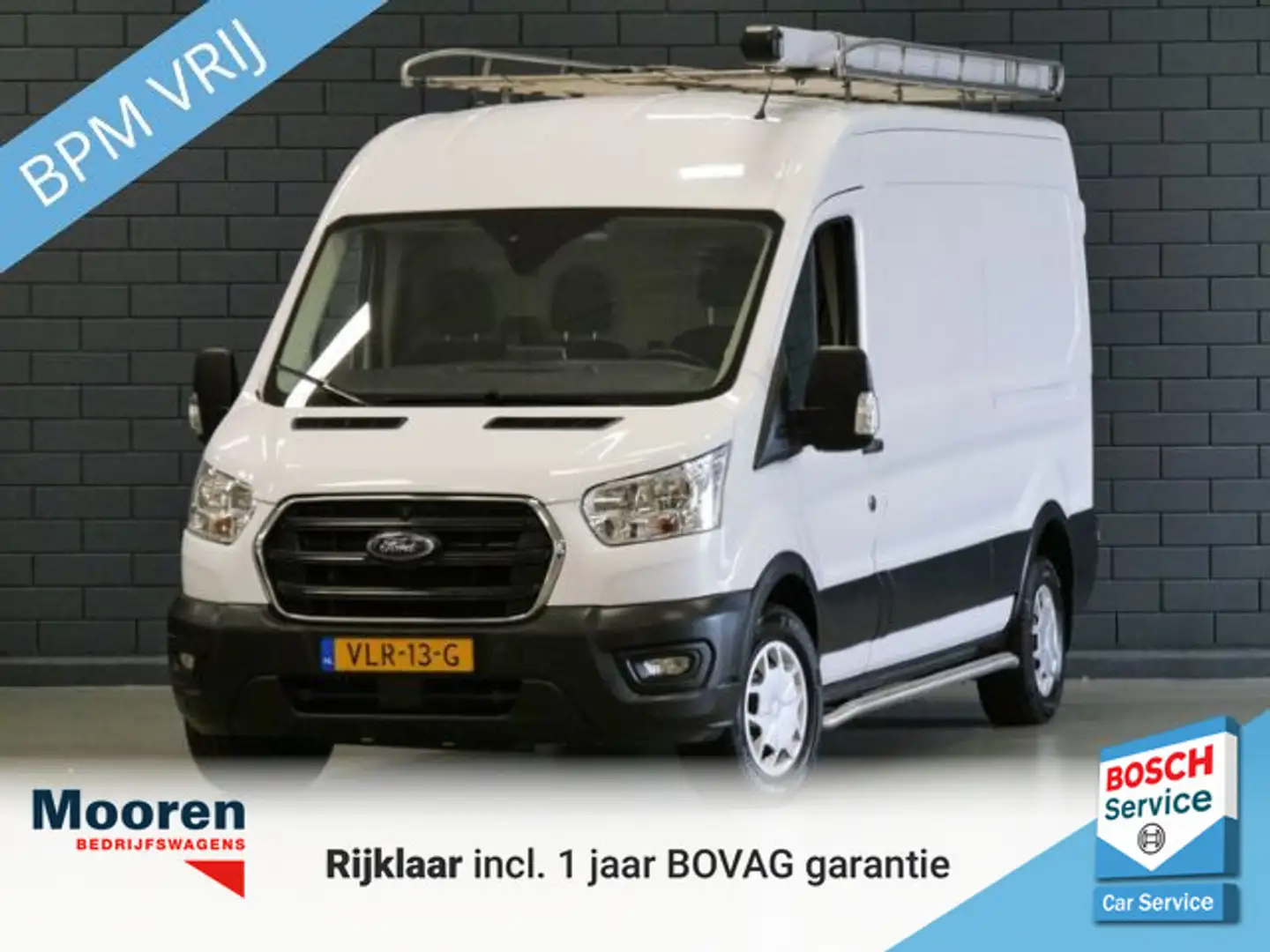 Ford Transit 350 2.0 TDCI 130PK L3H2 Trend | TREKHAAK | CAMERA Білий - 1