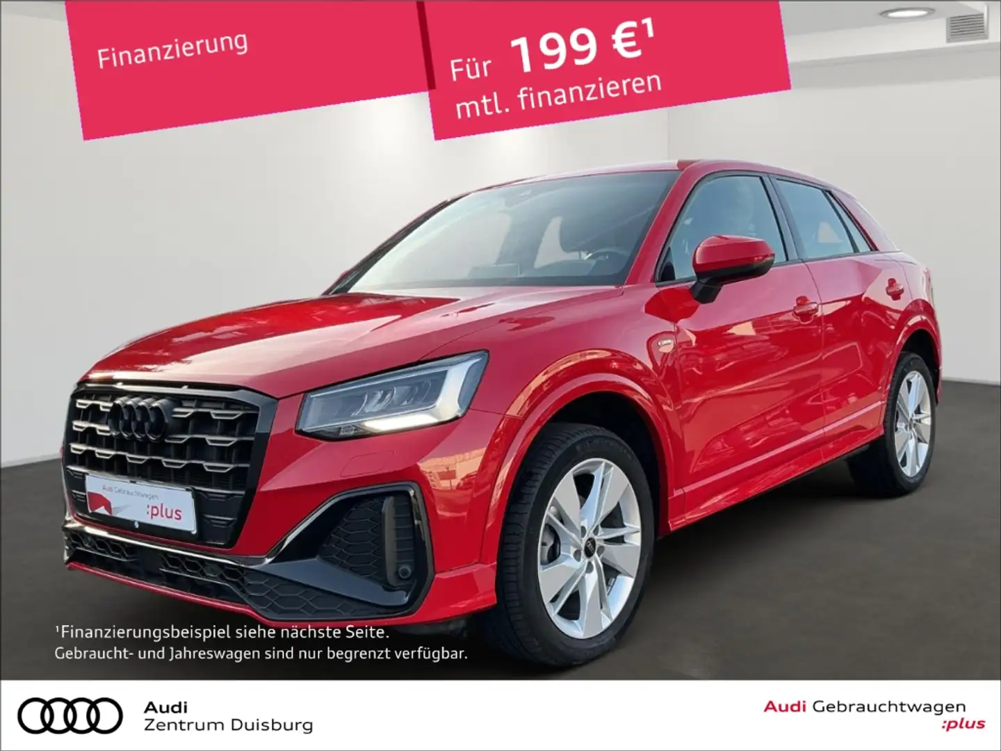 Audi Q2 TDI Rot - 1