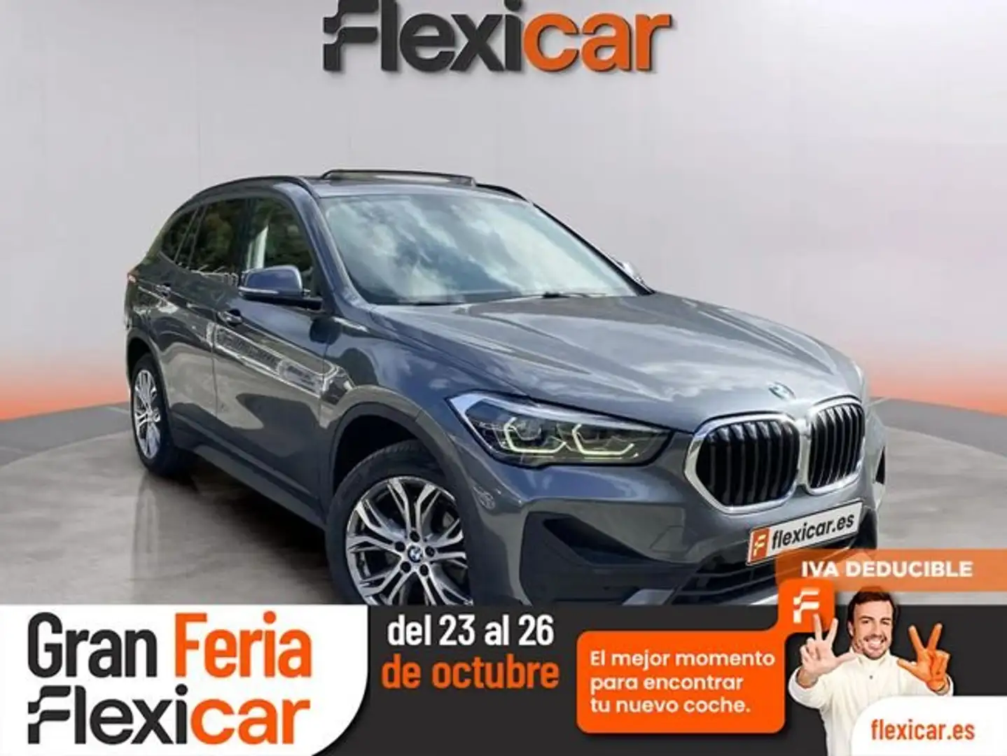 BMW X1 sDrive 18i Gris - 1
