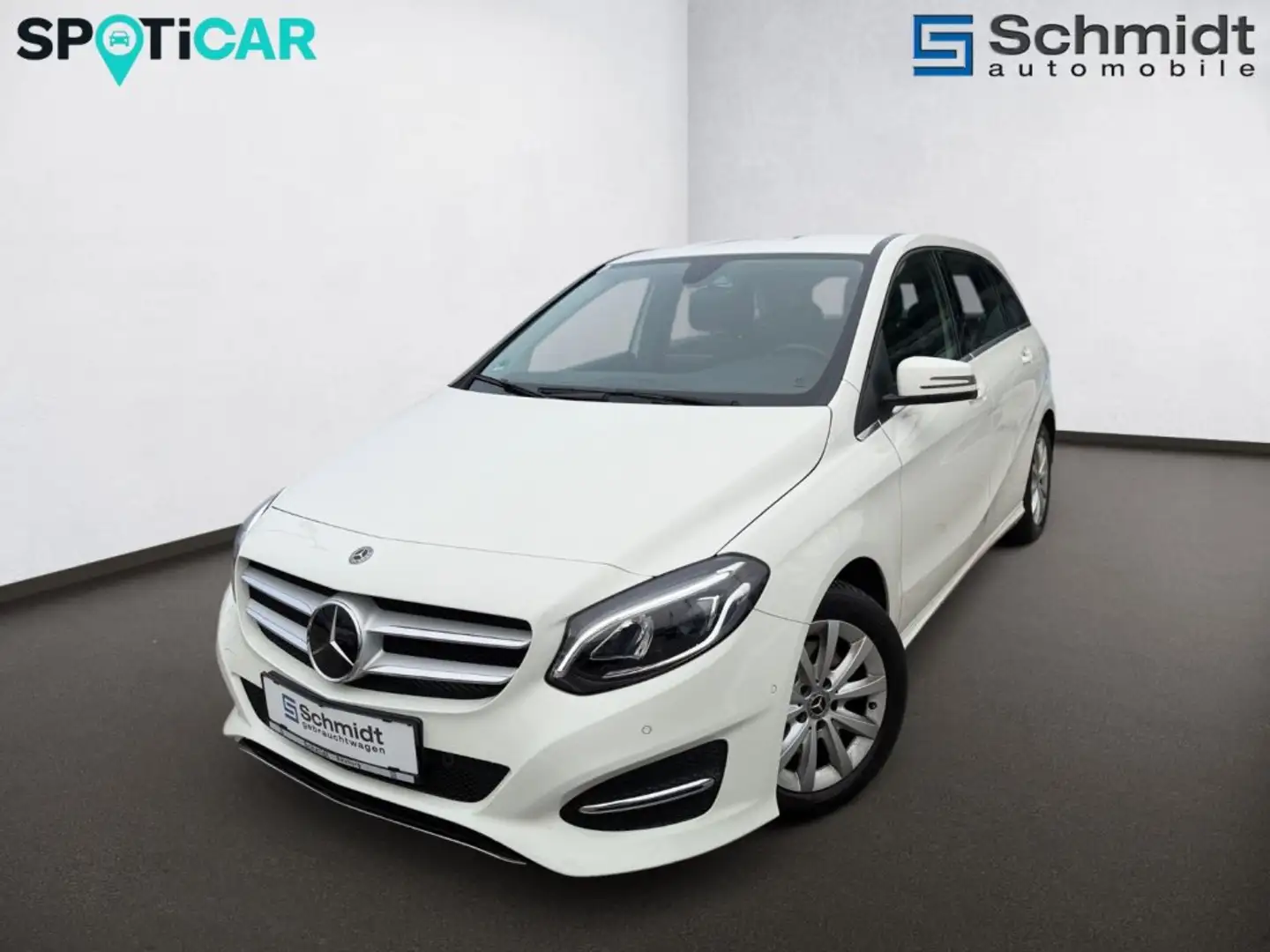 Mercedes-Benz B 220 4MATIC Aut. Weiß - 1