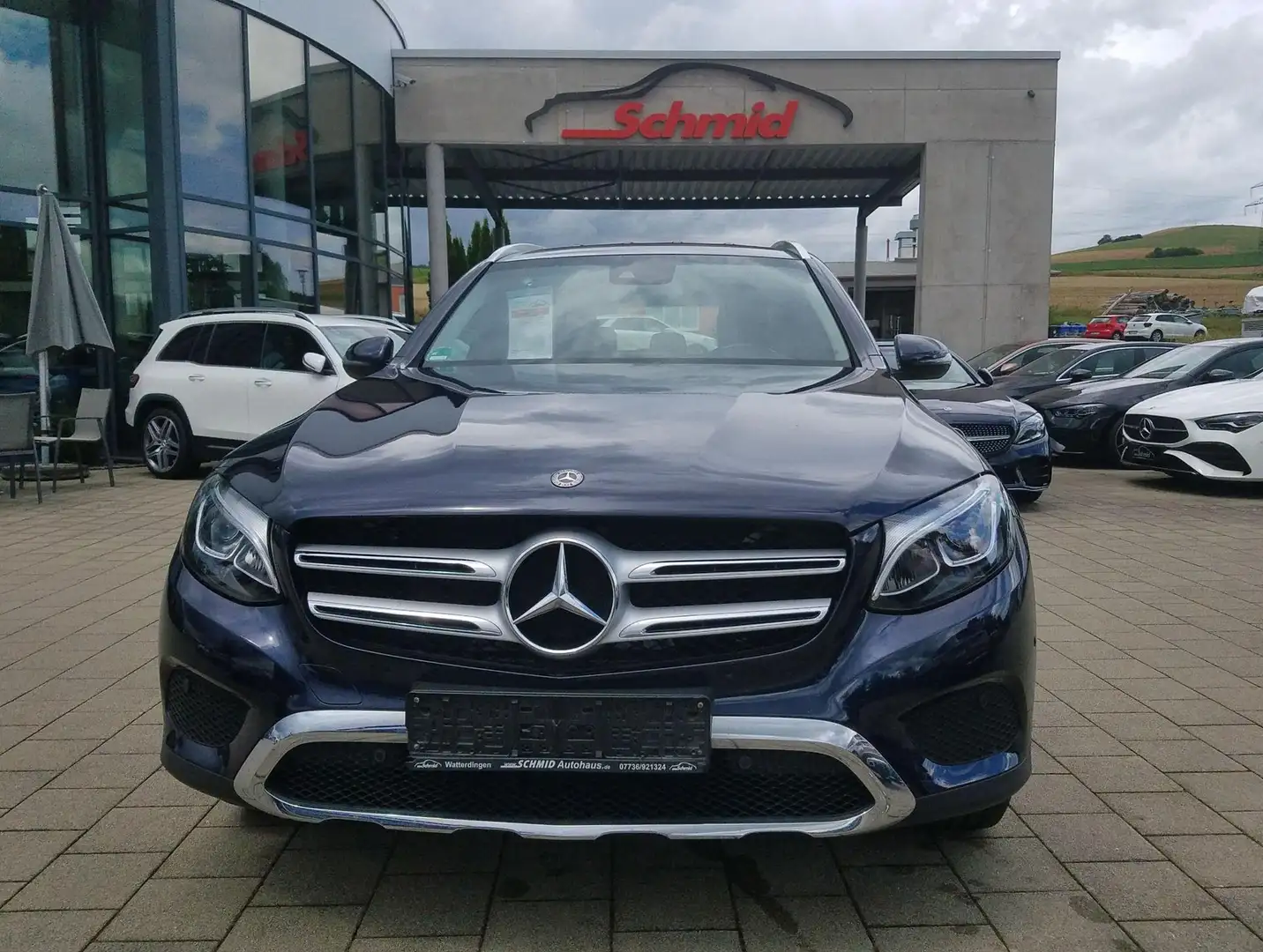 Mercedes-Benz GLC 220 d, AHK, Exclusive, 4Matic, TÜV/AU NEU, Interier... Bleu - 2