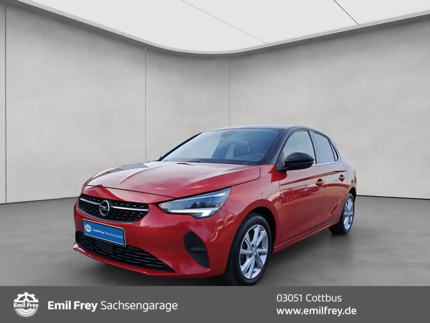 Opel Corsa 1.2 Direct Inj Turbo Automatik Elegance Navi Rojo - 1