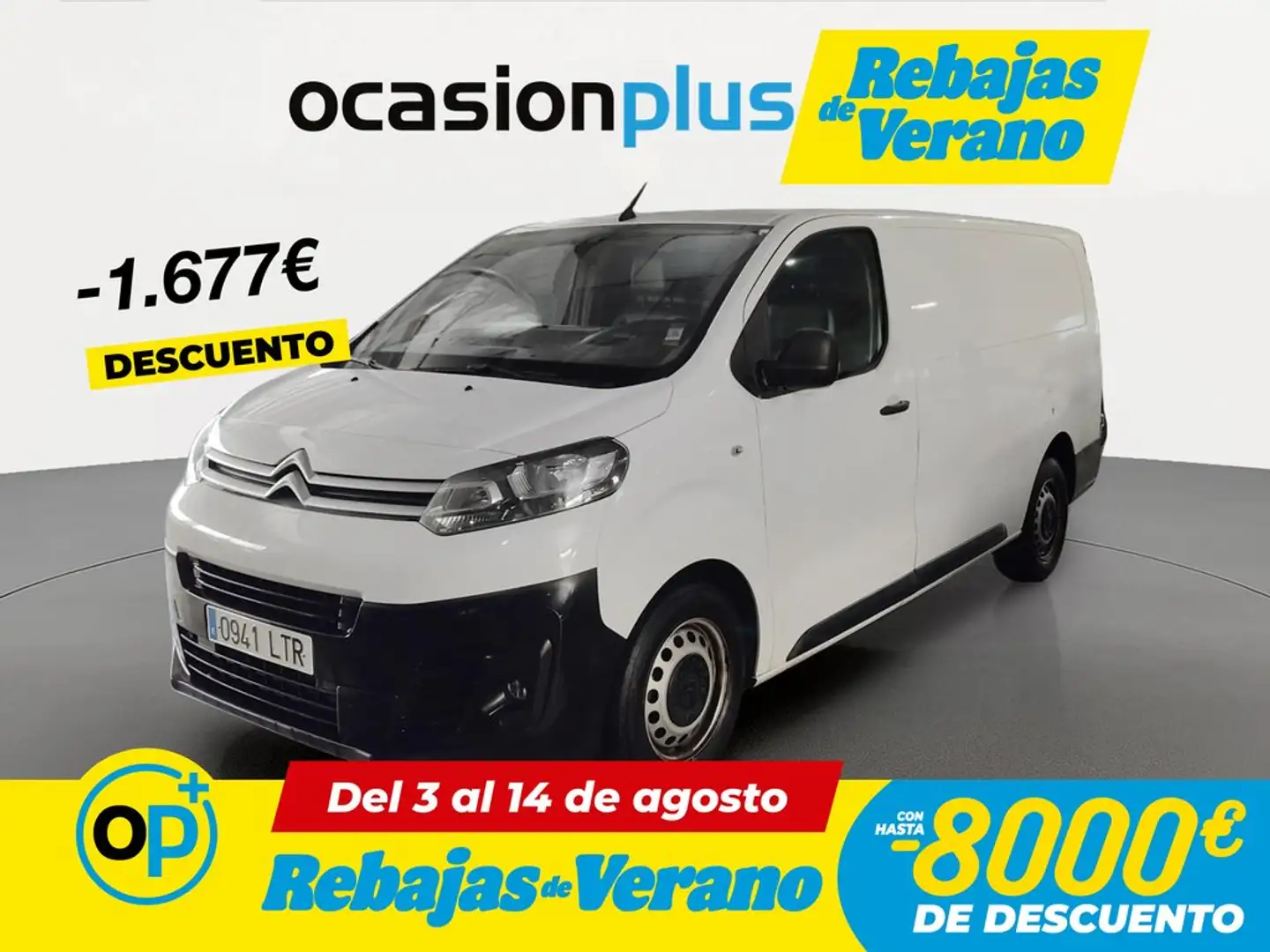Citroen Jumpy Fg. 1.5 BlueHDI Talla XL S&S 100 Blanco - 1