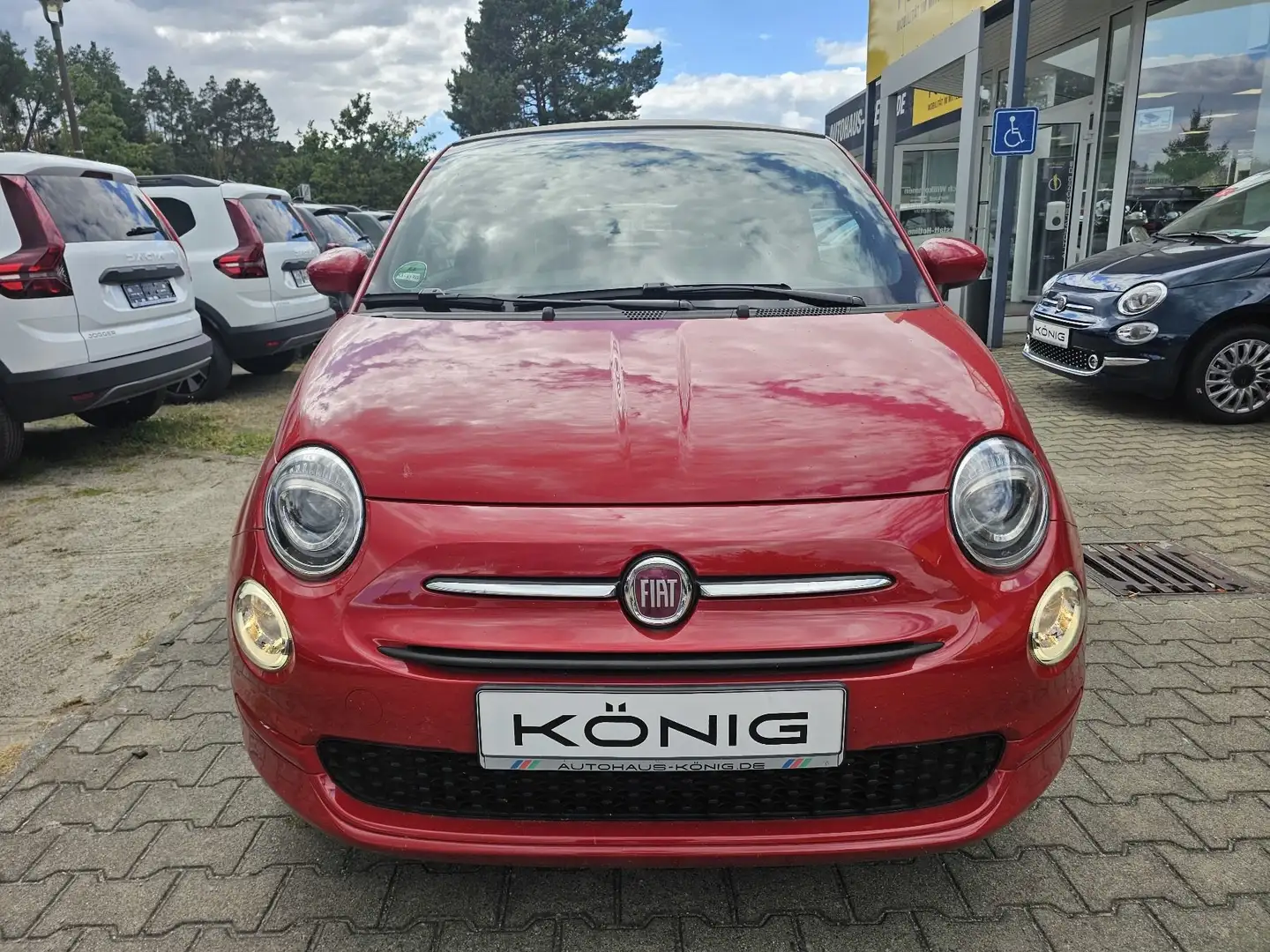 Fiat 500C 1.0 GSE Club Klima Radio ALLWETTER Rot - 2