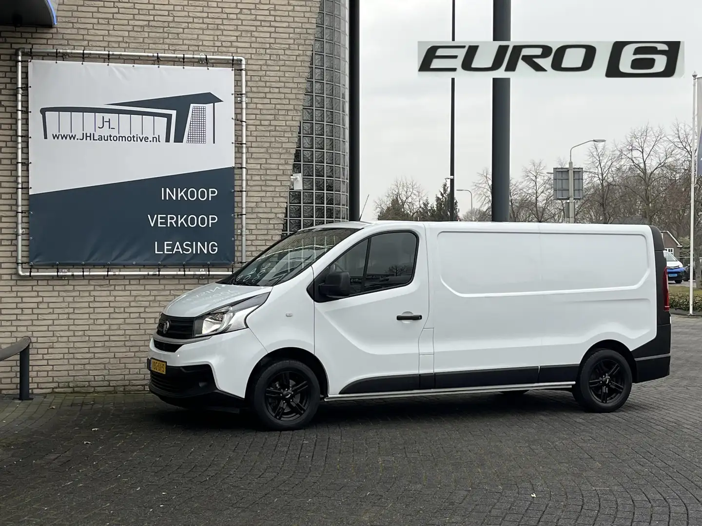 Fiat Talento 1.6 MJ EcoJet L2H1*A/C*HAAK*NAVI*CRUISE*TEL*3PERS* Wit - 1
