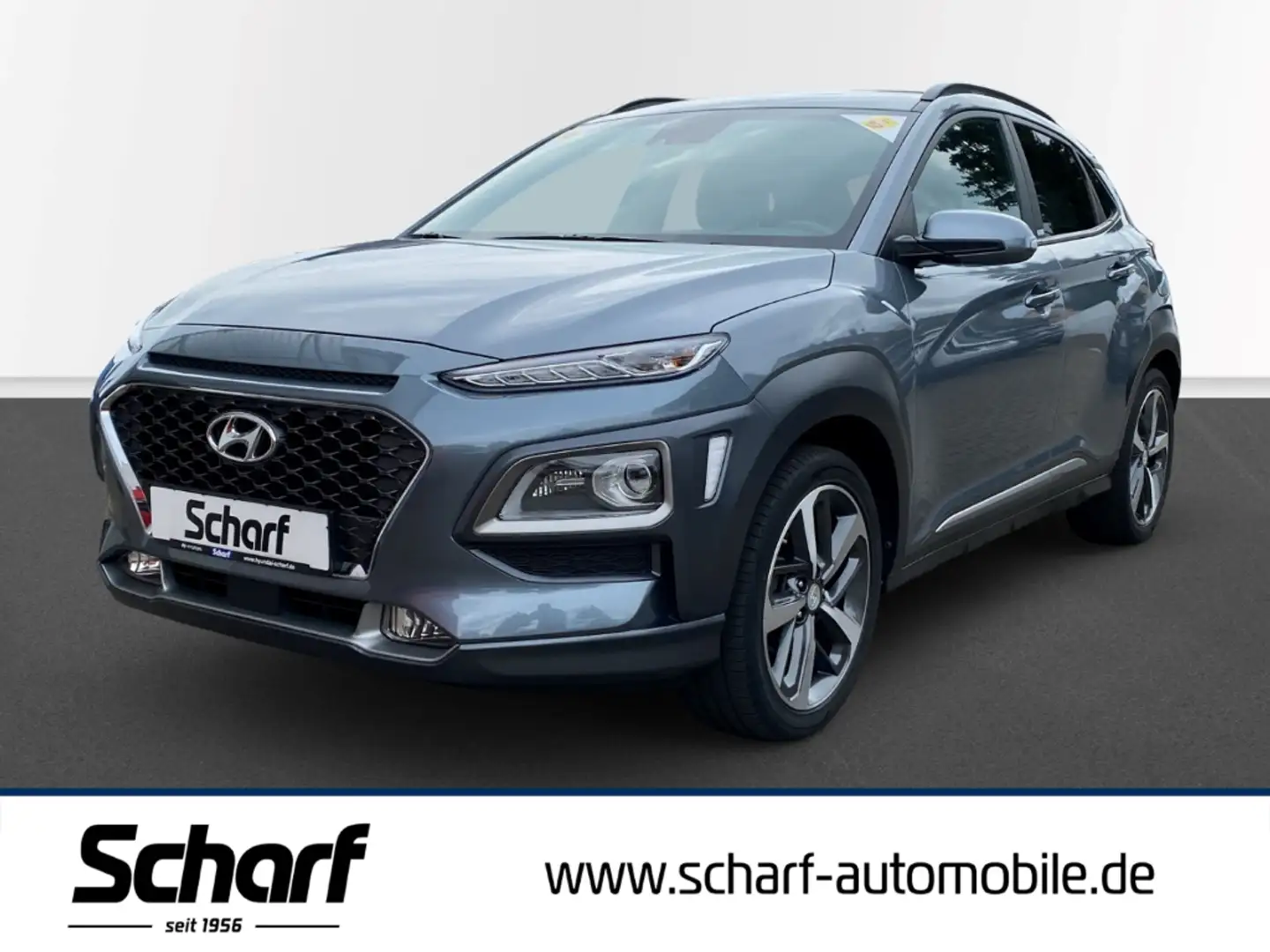 Hyundai KONA Style 2WD Navi Klimaaut. SHZ PDC Silber - 1