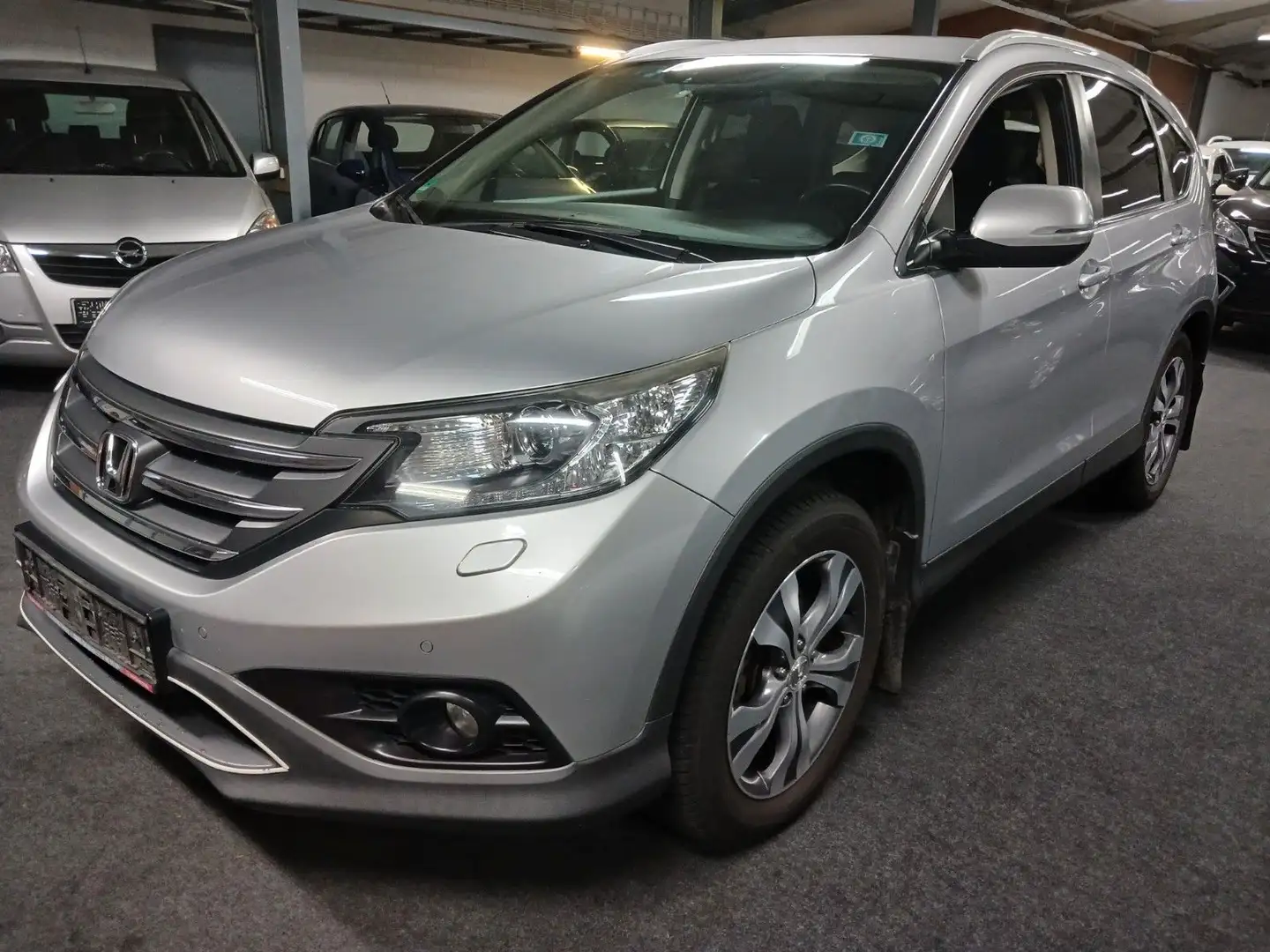 Honda CR-V Lifestyle 4WD AUS 1.HAND! ALCANTA PDC RFKAM Zilver - 1