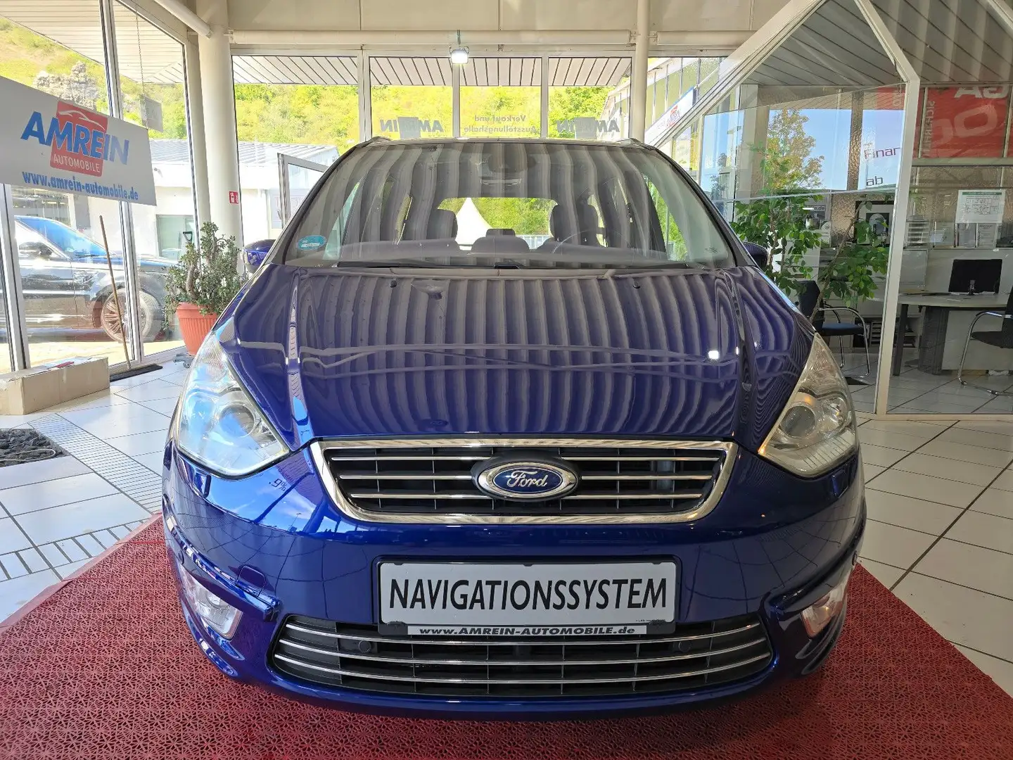 Ford Galaxy Titanium+7 SITZER+KEYLESS GO+NAVI+PANO+ Blau - 2