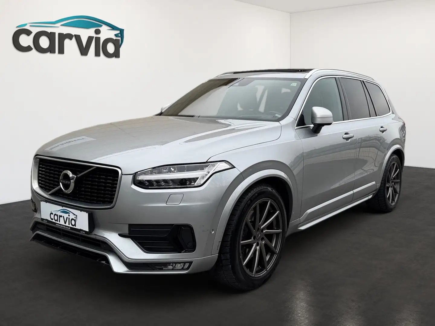 Volvo XC90 R Design AWD | 7SITZER | PANO | AHK | HEAD-UP|LED| Grau - 1
