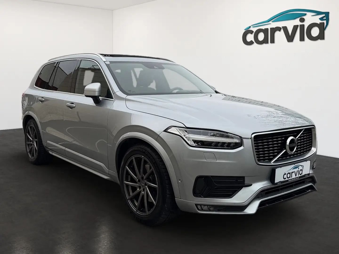 Volvo XC90 R Design AWD | 7SITZER | PANO | AHK | HEAD-UP|LED| Grau - 2