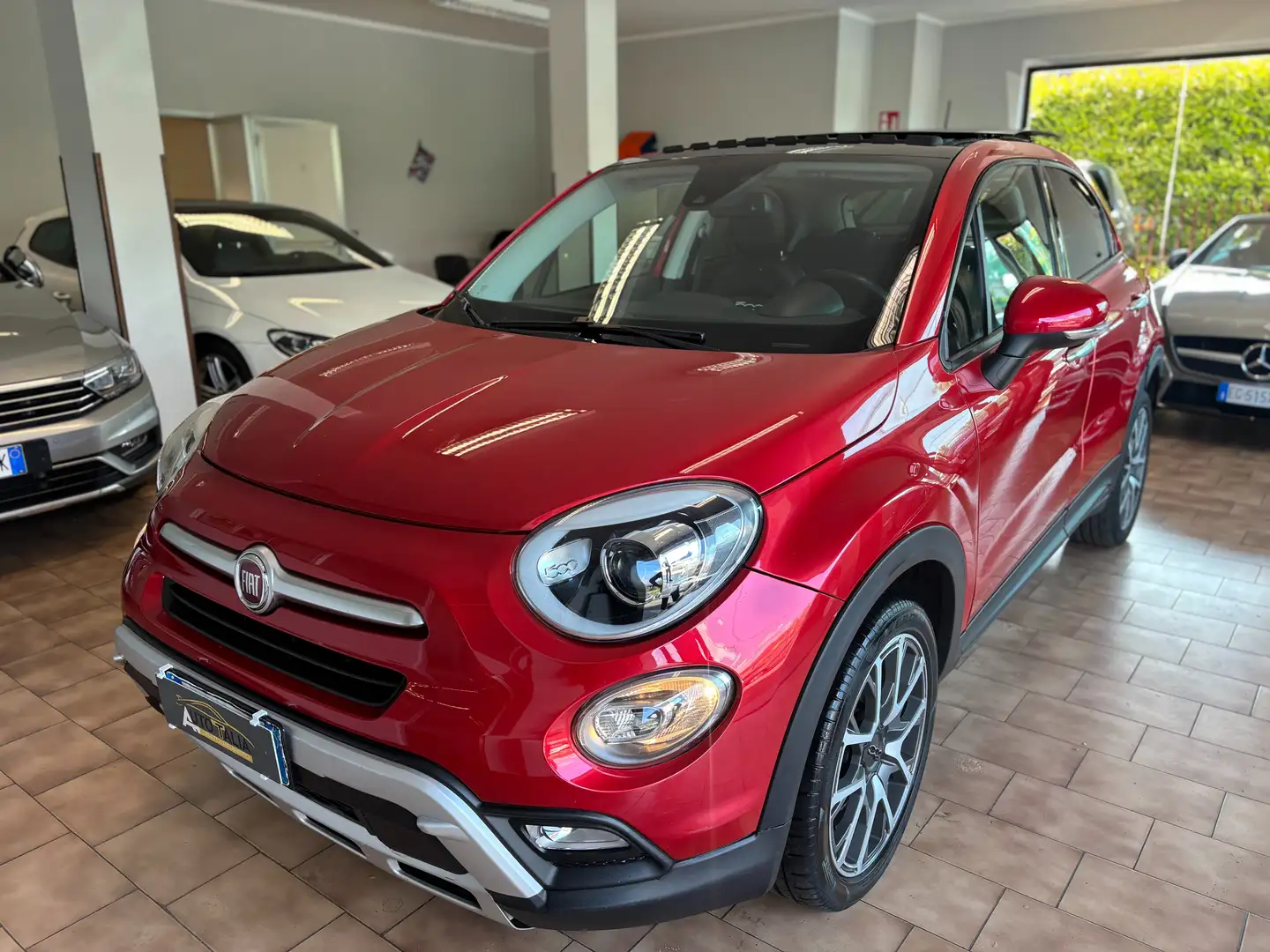 Fiat 500X 1.6 mjt Cross Plus 4x2 *CINGHIA FATTA Rood - 1