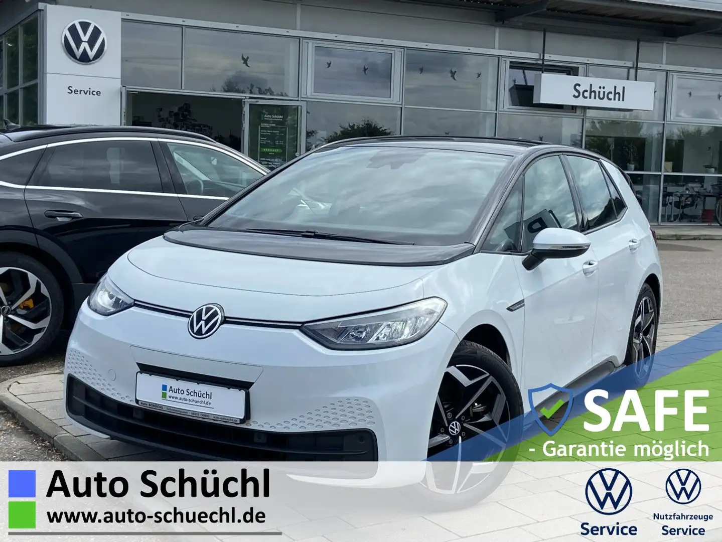 Volkswagen ID.3 PRO-S 19"+5-SITZER+82-KWH+NAVI+LED+CCS+APP- Weiß - 1