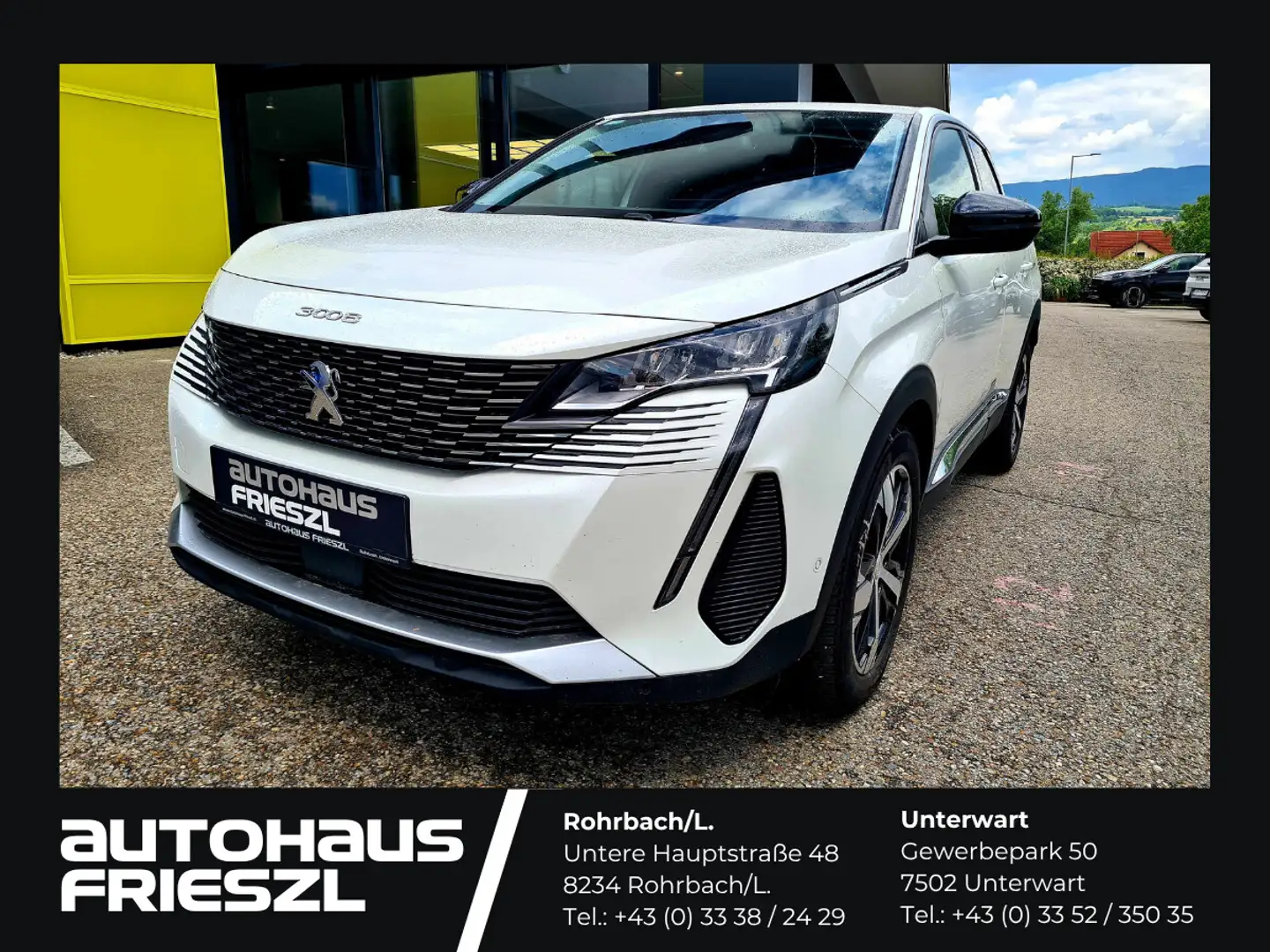 Peugeot 3008 BlueHDi 130 S&S EAT8 Allure Pack Weiß - 1