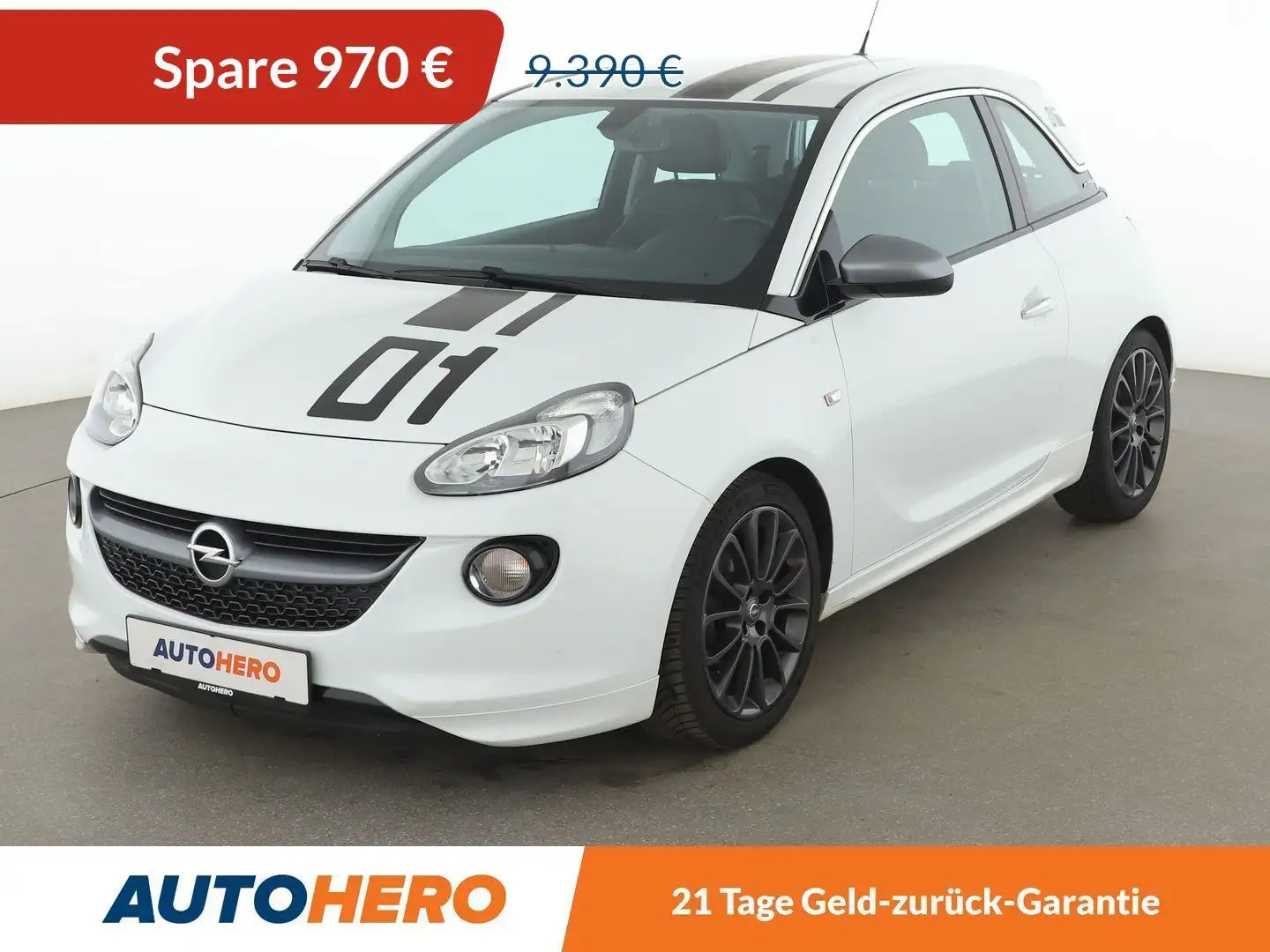Opel Adam 1.4 Unlimited*TEMPO*PDC*SHZ*LIM*ALU* Weiß - 1