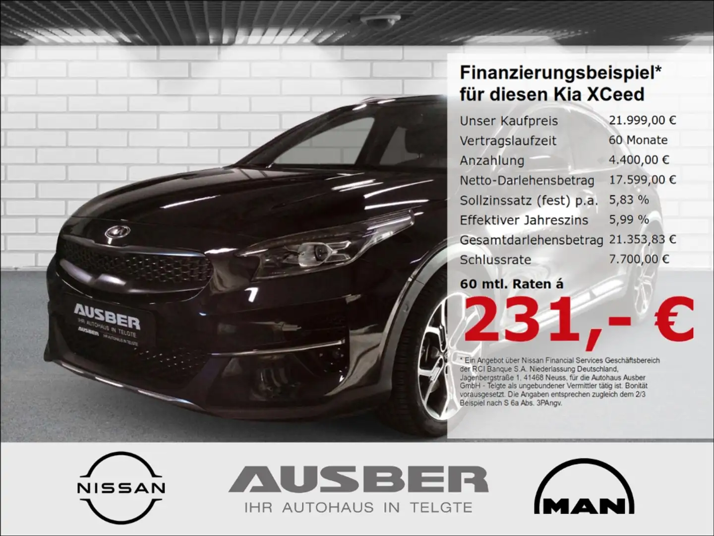 Kia XCeed Platinum Edition 1.6T-GDI Ganzjahresreifen Klimasi Nero - 1