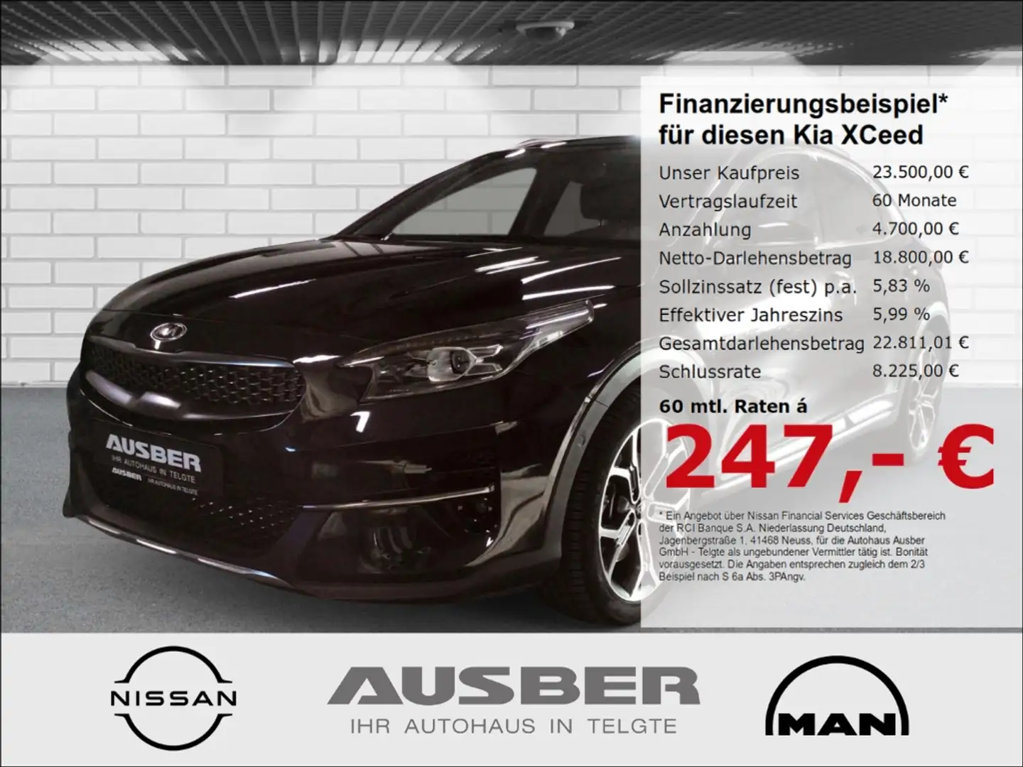 Kia XCeed Platinum Edition 1.6T-GDI Ganzjahresreifen Klimasi Schwarz - 1
