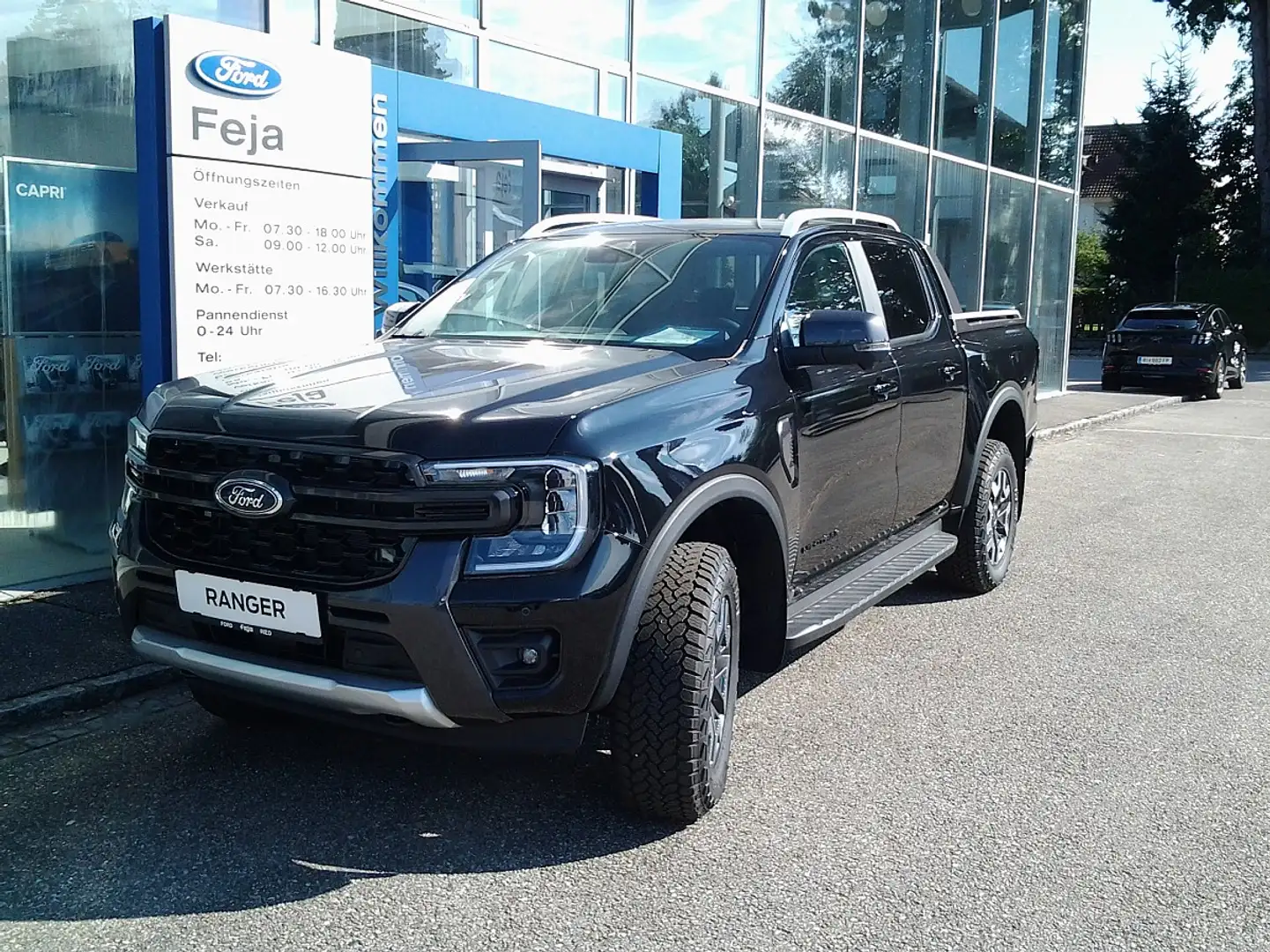 Ford Ranger Ranger Doppelkabine Wildtrak Plug-In-Hybrid Schwarz - 1