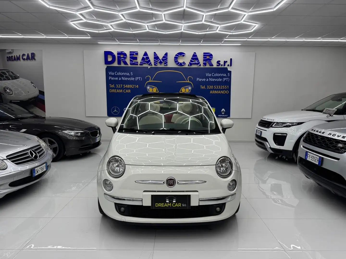 Fiat 500C 500C 1.3 mjt 16v GQ 95cv Blanc - 1