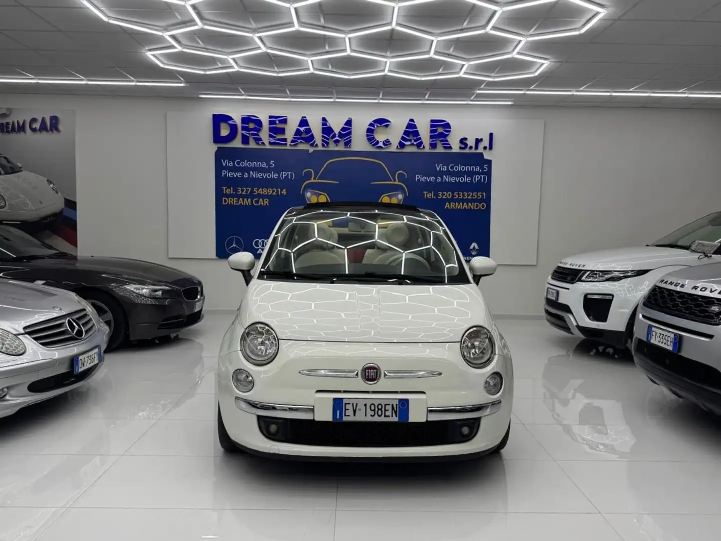 Fiat 500C 500C 1.3 mjt 16v GQ 95cv Blanc - 2