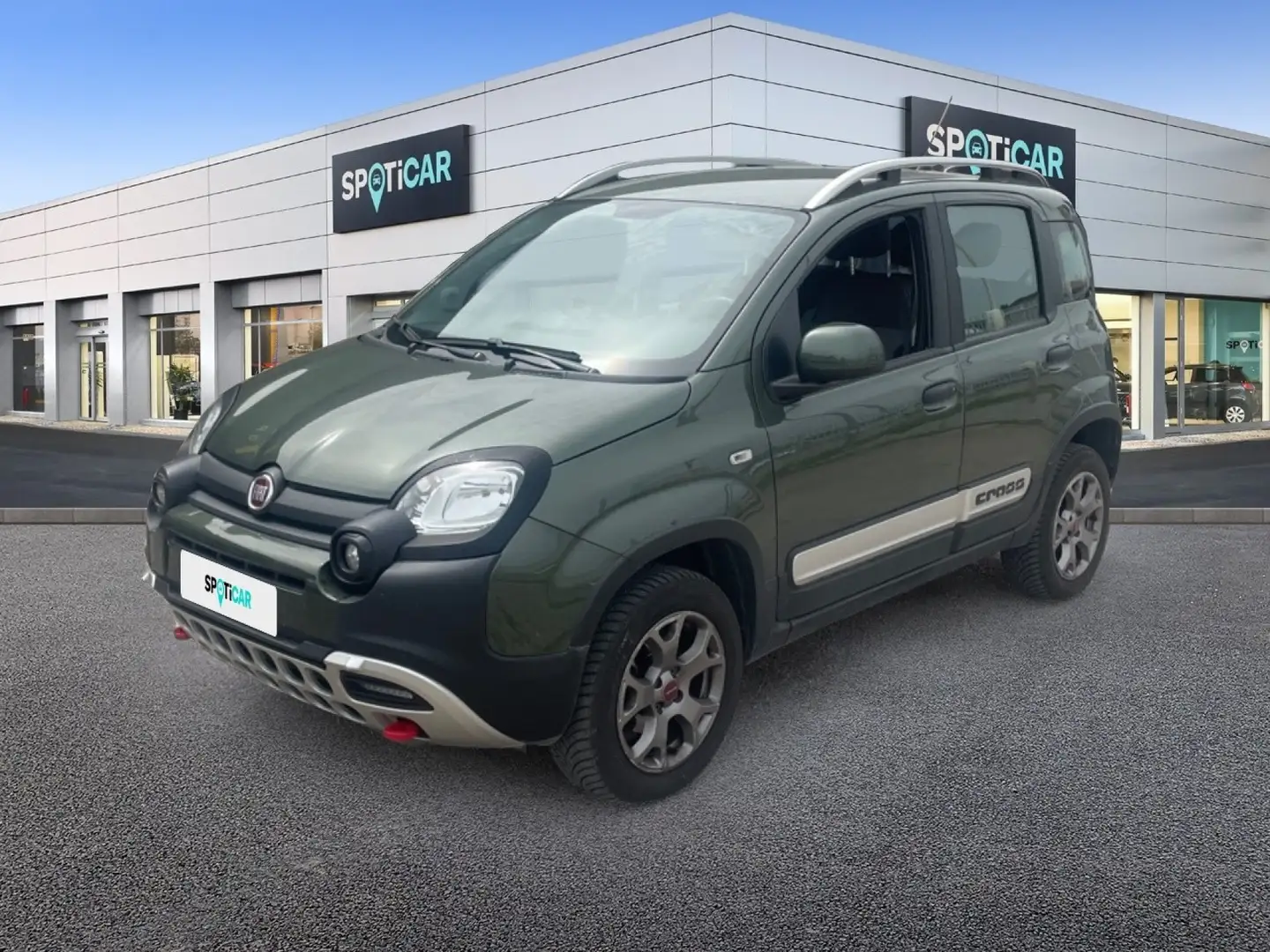 Fiat Panda Cross 0.9 TwinAir Turbo S&S 4x4 Groen - 1