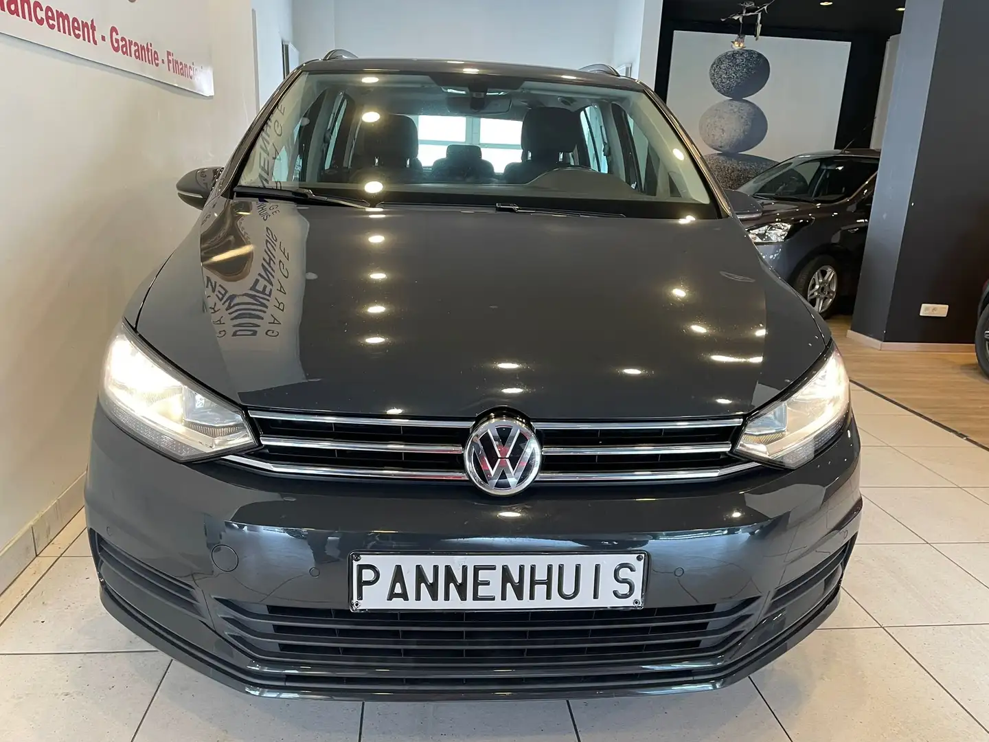 Volkswagen Touran 1.2 TSI COMFORTLINE I 80.000 KM Zwart - 2