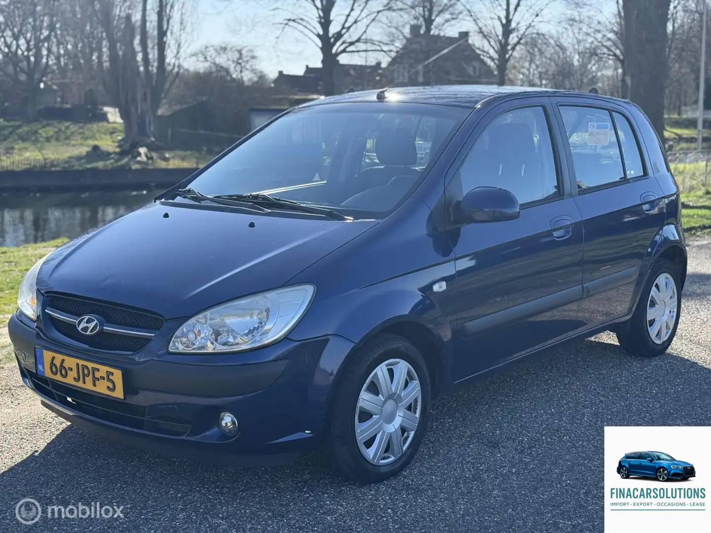 Hyundai Getz 1.4i Active|automaat|5 deurs |airco Blau - 1