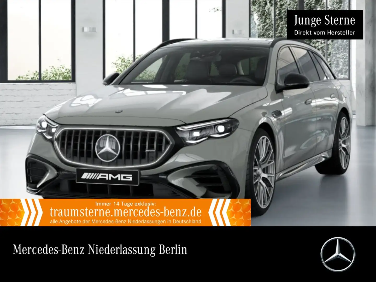 Mercedes-Benz E 53 AMG T 4M Hybrid Driversp Fahrass 360° Pano Grau - 1