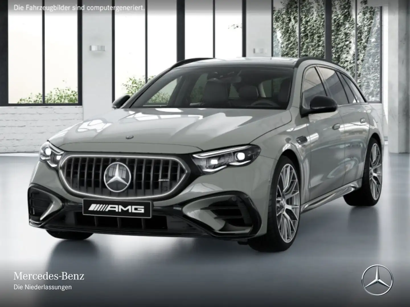 Mercedes-Benz E 53 AMG T 4M Hybrid Driversp Fahrass 360° Pano Grau - 2