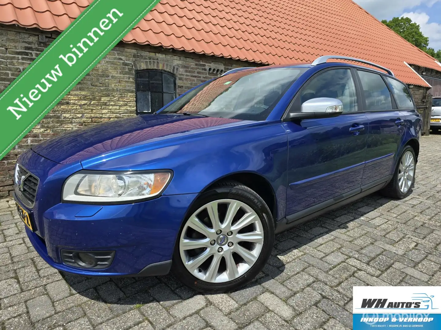 Volvo V50 1.8 Kinetic Blauw - 1