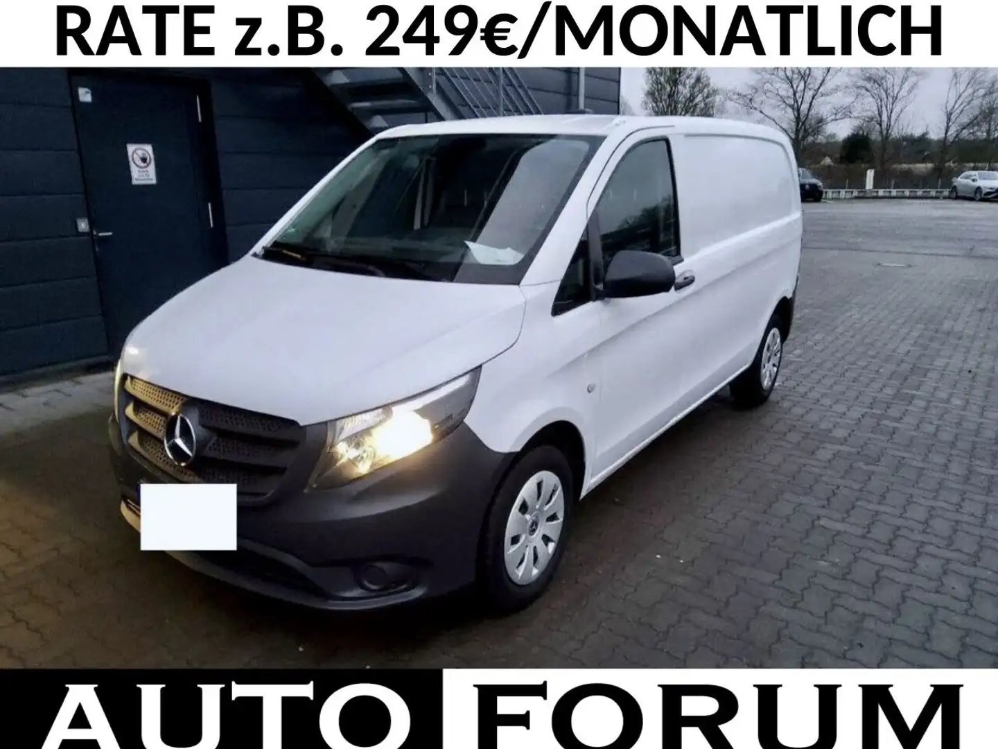 Mercedes-Benz Vito 114 D L1H1 KOMPAKT AUTOMATIK NAVI AHK KLIMA Blanc - 1