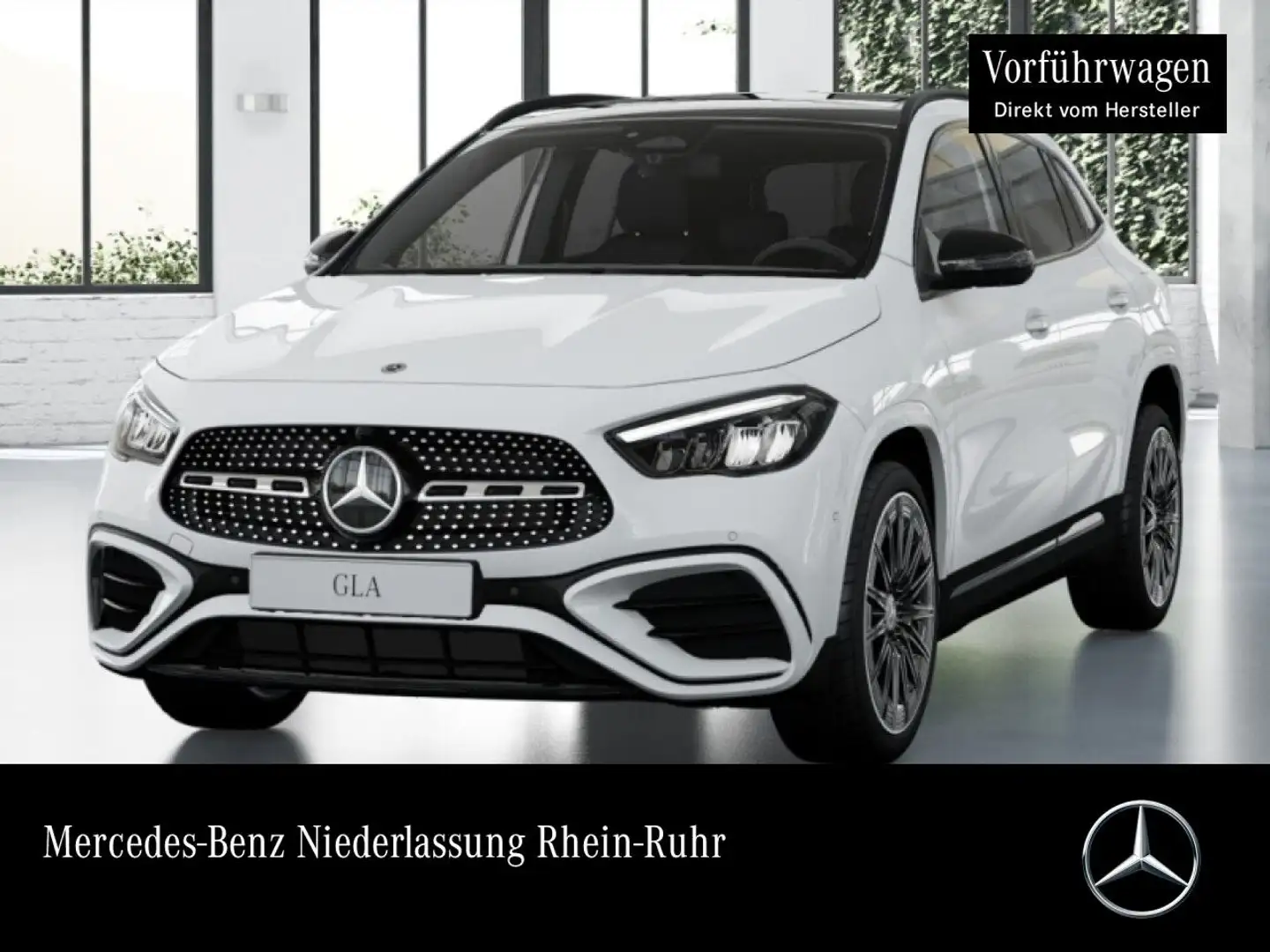 Mercedes-Benz GLA 250 e AMG+NIGHT+PANO+360°+AHK+LED+BURMESTER Weiß - 1